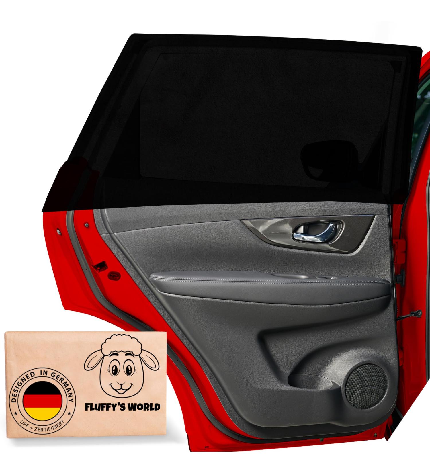 Premium Sun Protection for Babies in Cars | Certified UPF+ UV Protection | Sustainable Nylon | German Design | Double Protection for Children - Buy Online on GoSupps.com