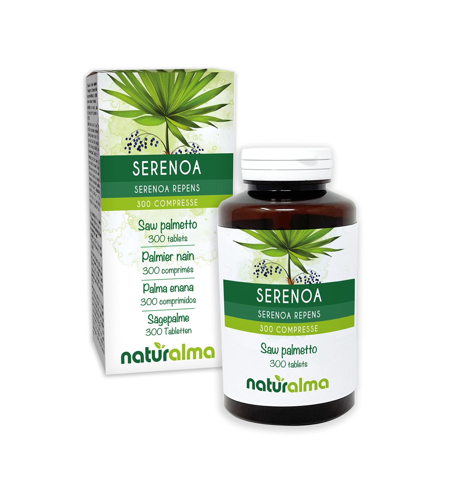 Buy Saw Palmetto (Serenoa Repens) 150g | 300 Vegan Tablets | Natural Dietary Supplement for Wellness - Buy Online on GoSupps.com