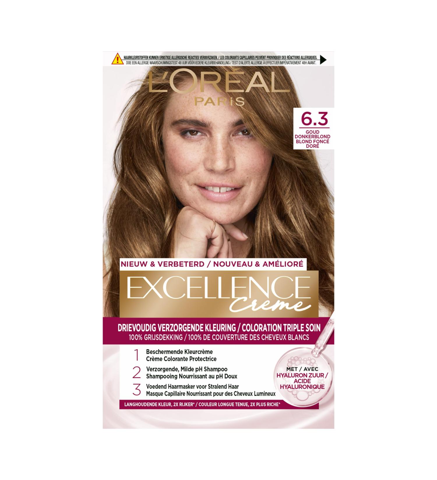 L'Or al Paris Excellence Cr me 6.3 Hair Color - Buy Multicolor Hair Dye Online | International Shipping Available - Buy Online on GoSupps.com