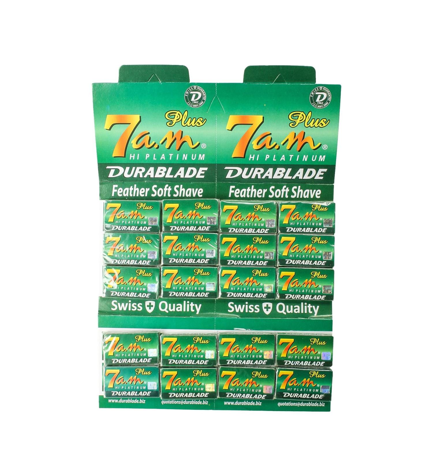 100 7a.m. Platinum Double Edge Safety Razor Blades