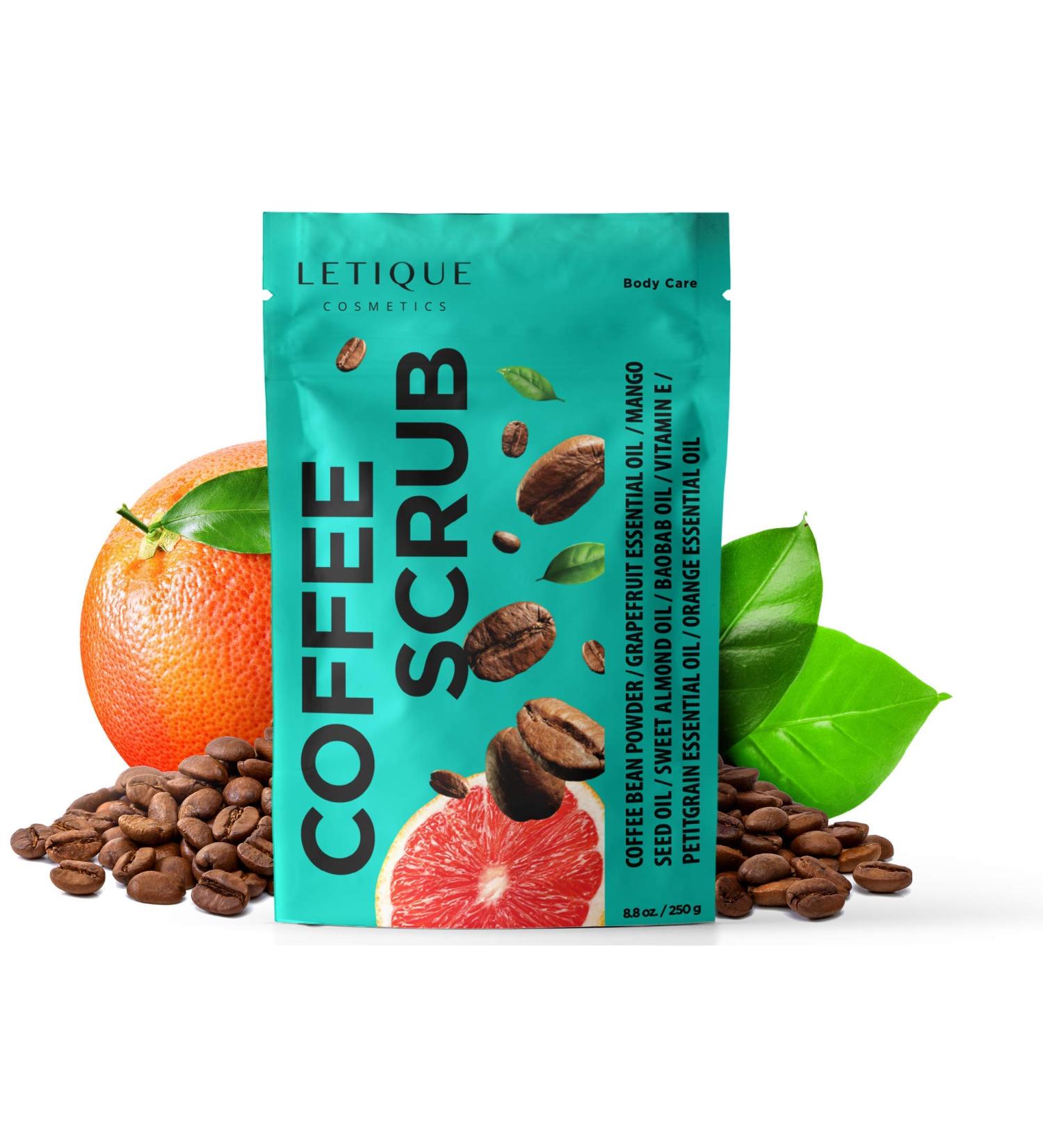 Premium Coffee Body Scrub - Exfoliate & Revitalize Skin 8.8 fl. oz. | Smooth Supple & Elastic Skin | International Shipping Available - Buy Online on GoSupps.com
