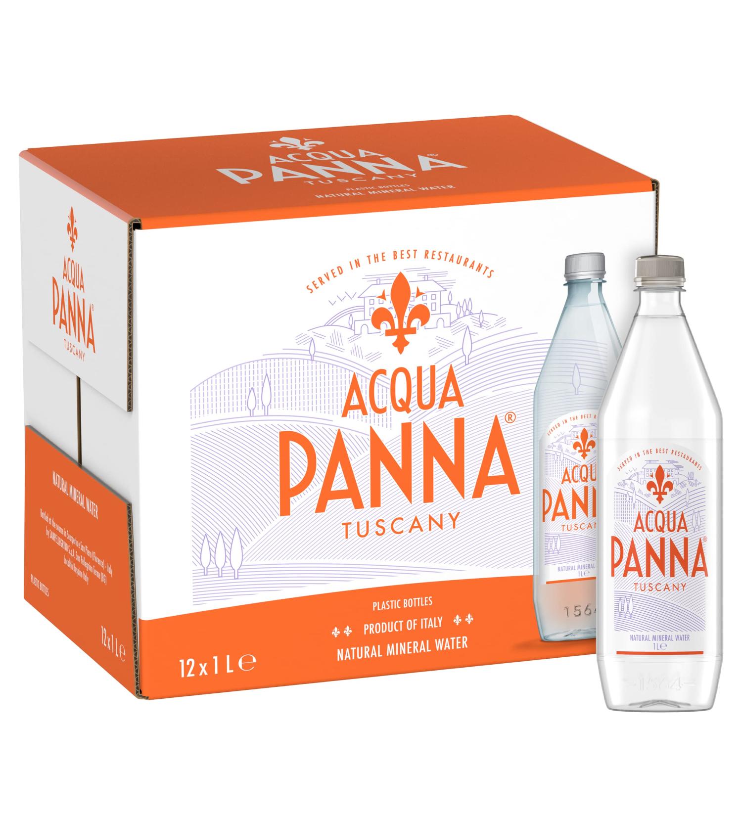 Buy Acqua Panna Still Natural Mineral Water 12x1L - Premium Italian Spring Water for International Shipping - Buy Online on GoSupps.com