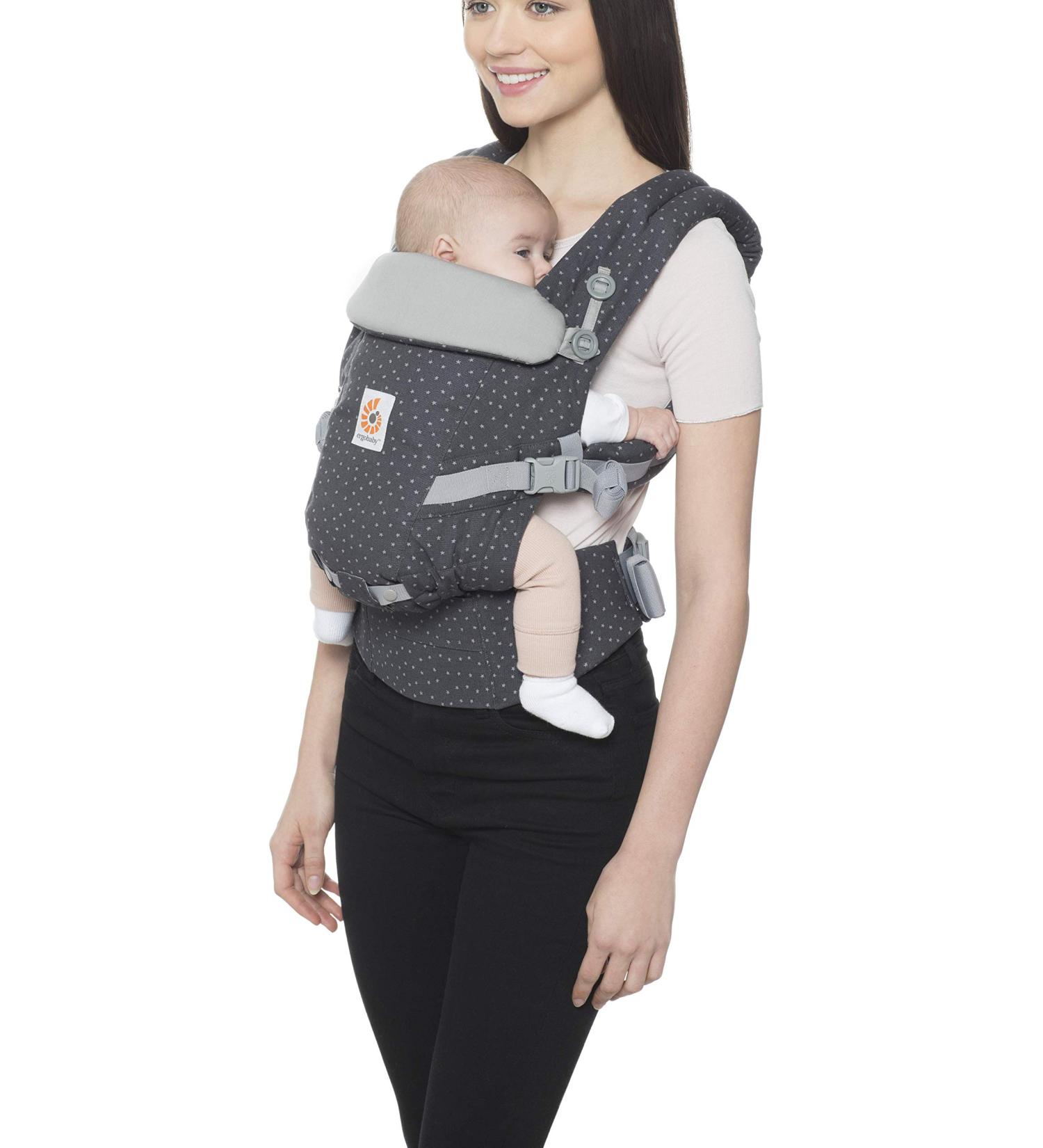 Ergobaby Adapt Ergonomic Multi-Position Baby Carrier (7-45 Pounds)  Starry Sky Starry Sky Premium Cotton - Buy Online on GoSupps.com