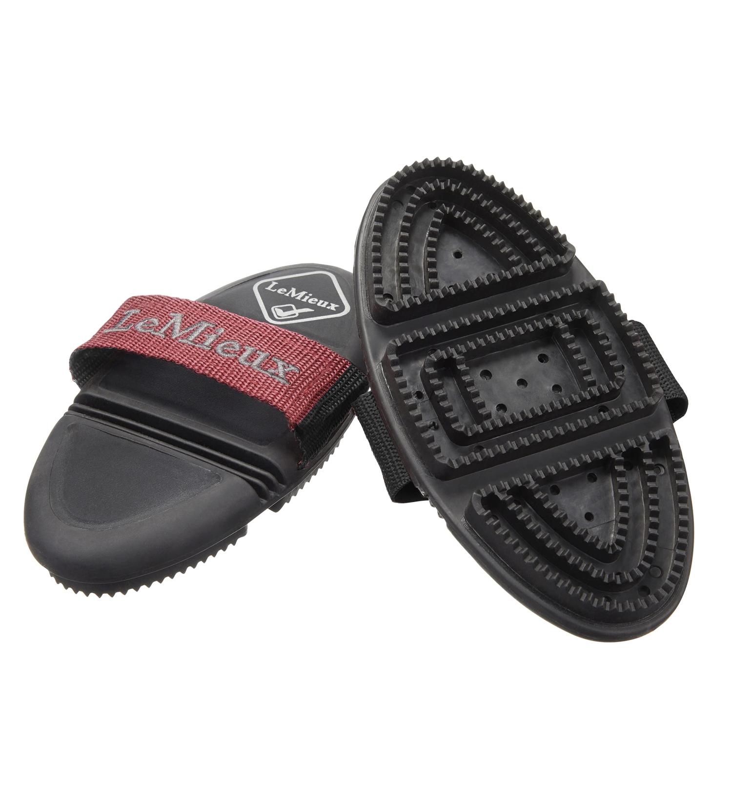 LeMieux Flexi Curry Comb for Horses - Black - Ergonomic Shape - Flexible - One Size One Size Black - Buy Online on GoSupps.com