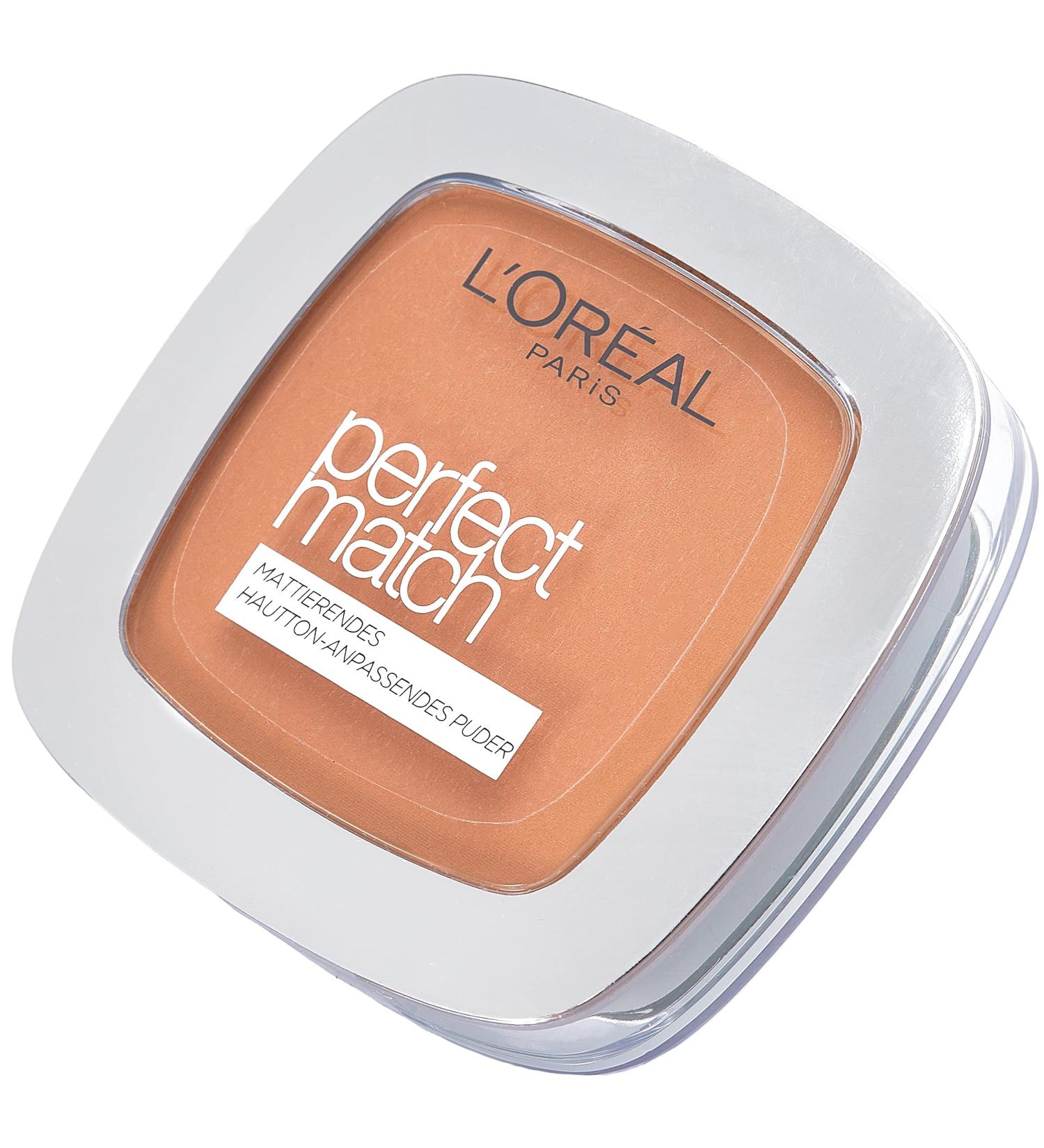 L'Or al Paris Perfect Match Matting Powder 8th Golden Cappuccino - 9g | Buy Internationally at Best Price - Buy Online on GoSupps.com