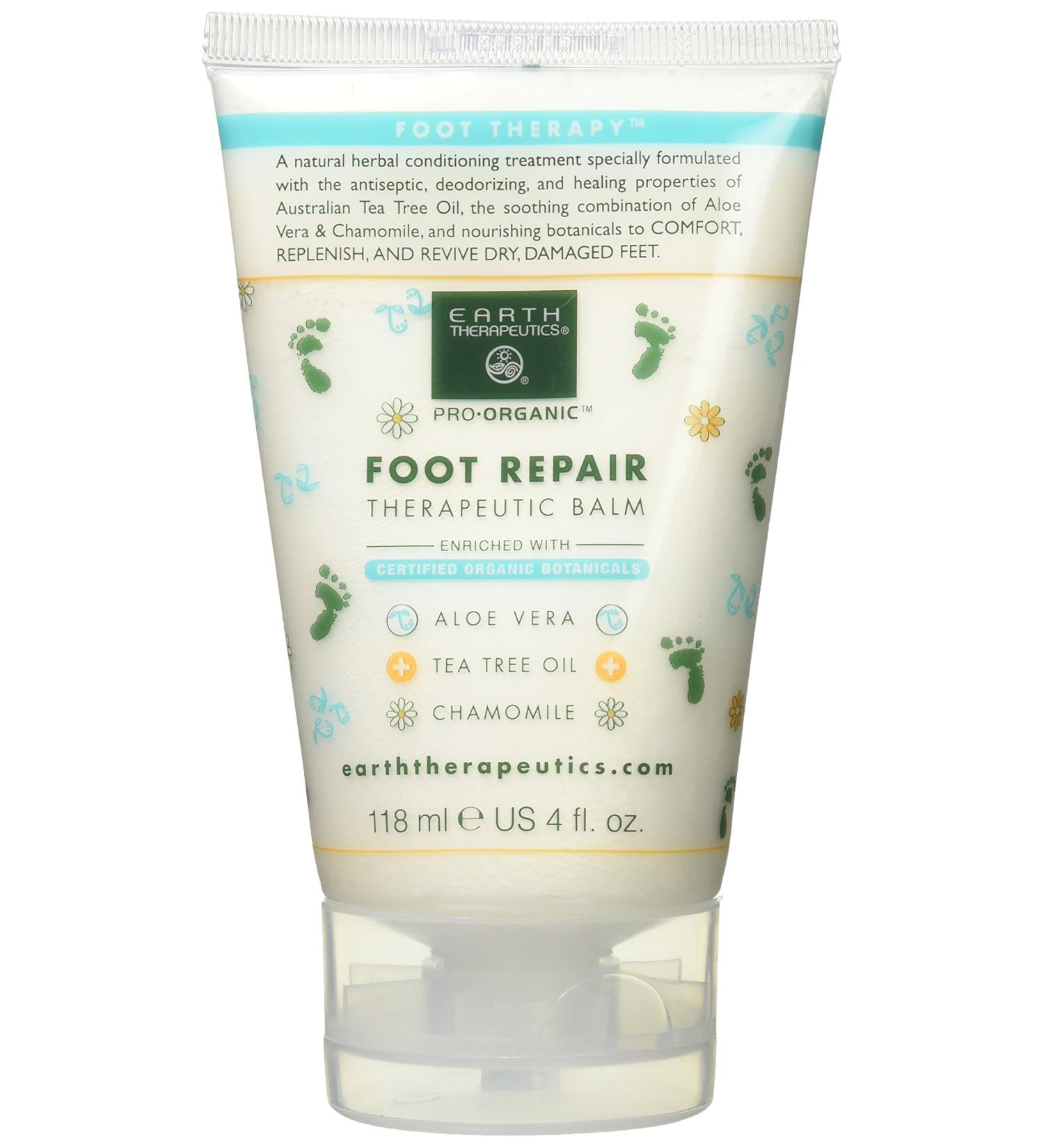 Earth Therapeutics  Foot Repair Balm  4 Ounce 4 Fl Oz (Pack of 1)