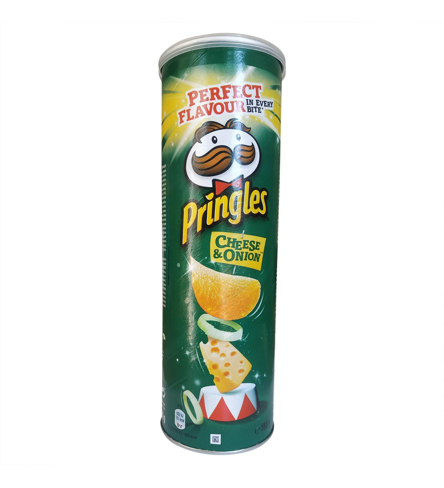 Pringles Pringles cheese & oinion - 165g pack - Buy Online on GoSupps.com