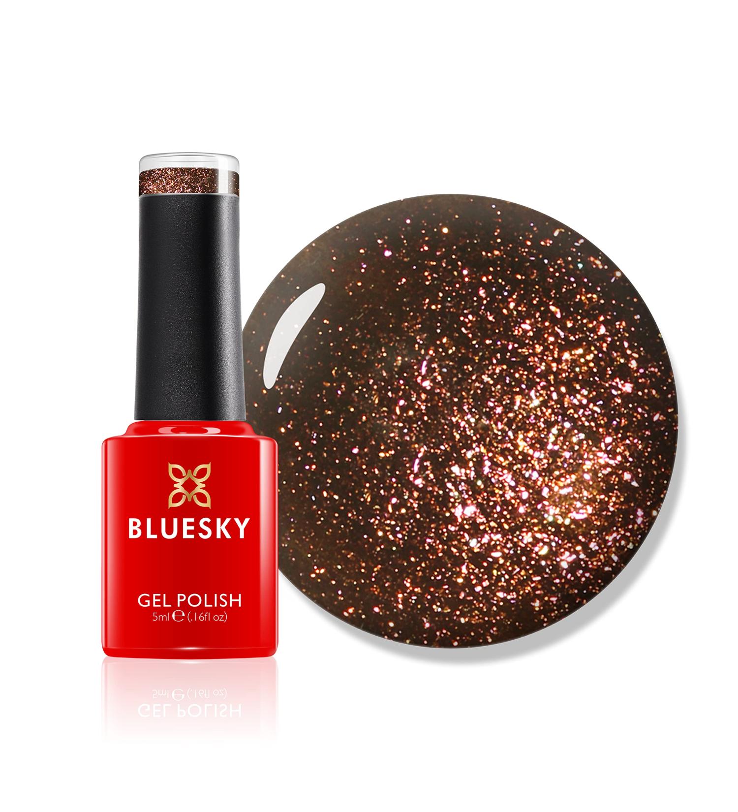 Bluesky Gel Nail Polish Frosty Chocolate Mini JQ11 Brown Chocolate Coffee Long Lasting Chip Resistant 5ml (Requires Drying Under UV LED Lamp) - Buy Online on GoSupps.com