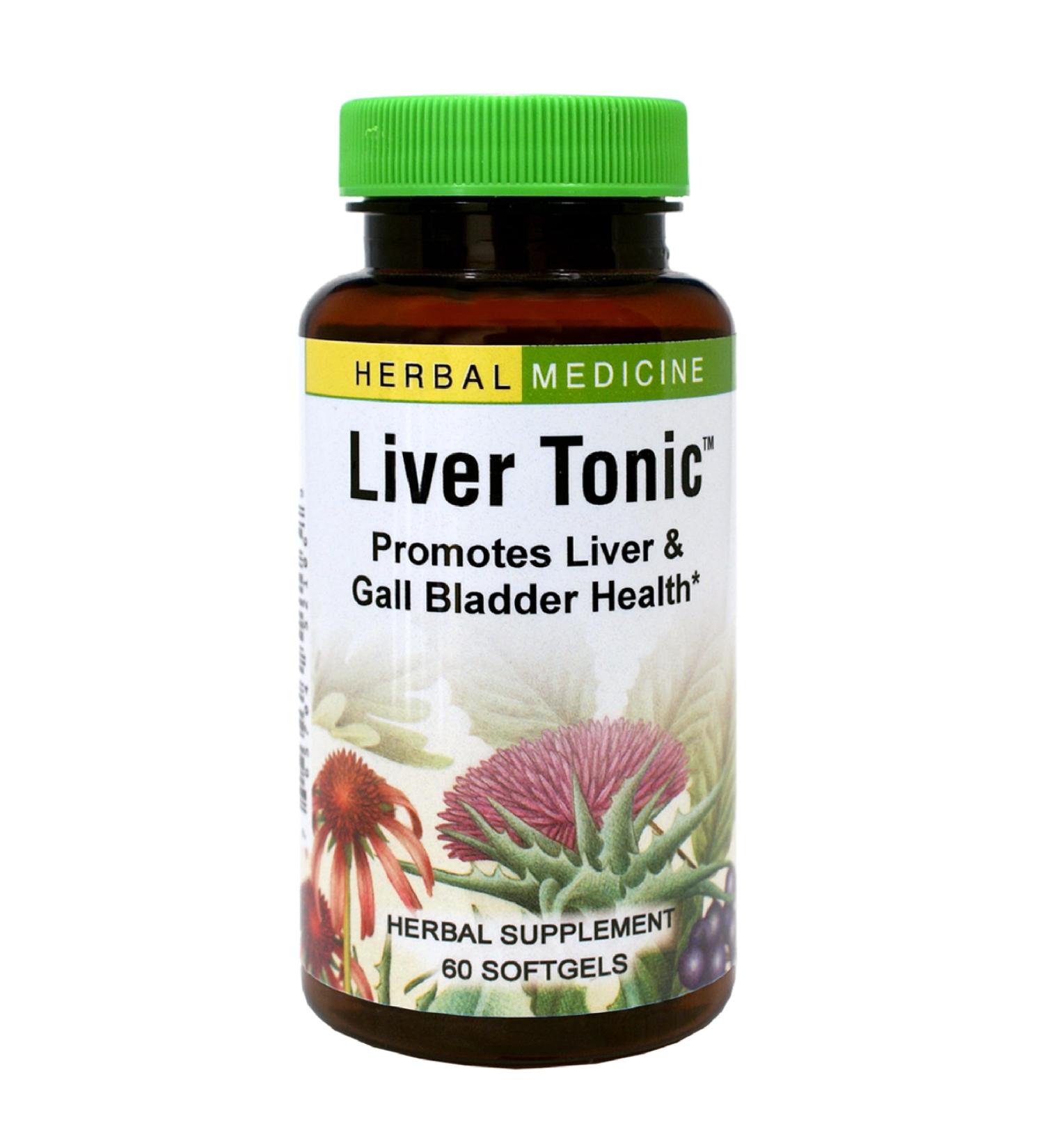 Herbs Etc. Liver Tonic - Gallbladder Health Supplement with Herbal Formula - Aid Overall Liver Health with Milk Thistle Schisandra & Oregon Grape - Support a Healthy Liver - 60 Softgels - Buy Online on GoSupps.com