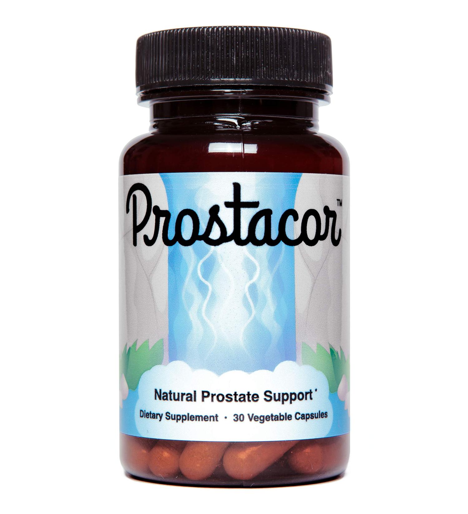 Prostacor Natural Prostate Support Supplement - Non-GMO, Vegan, Gluten-Free - Buy Online on GoSupps.com
