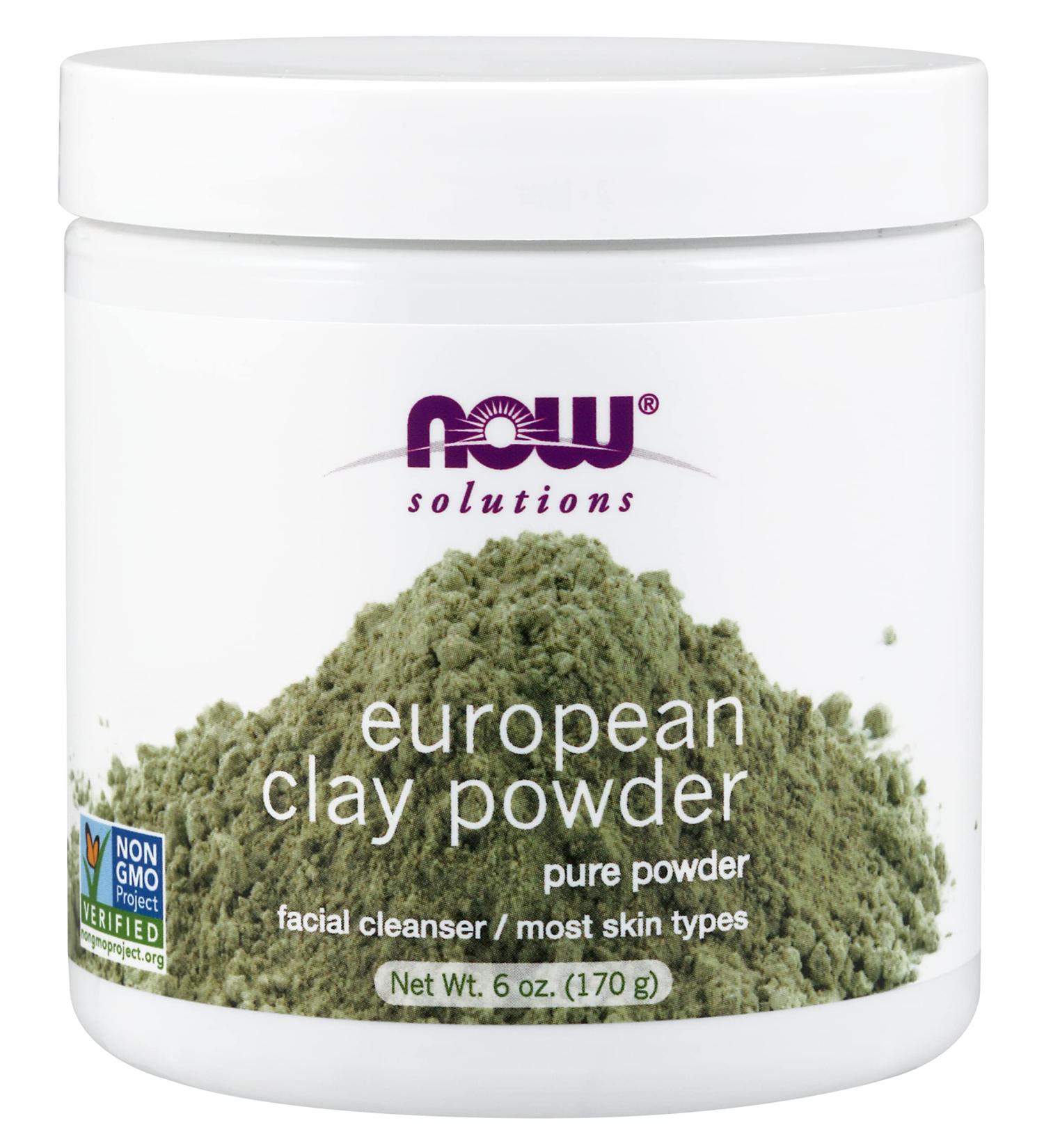 Now Foods Solutions European Clay Powder 6 oz (170 g)