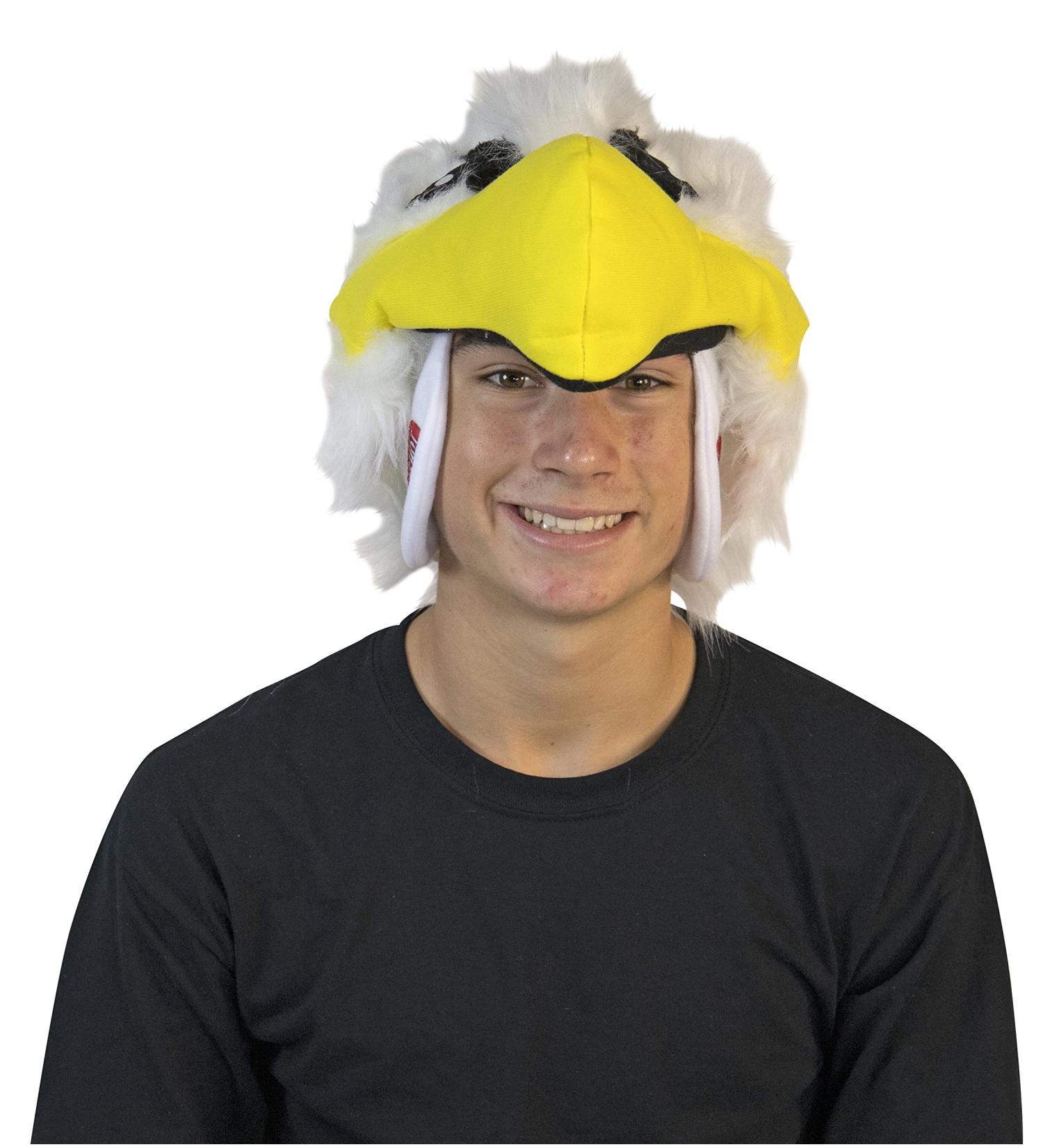 Washington Capitals Slapshot Mascot Trapper Hat - Adult One Size | NHL Ice Hockey Fan Gear - Buy Online on GoSupps.com