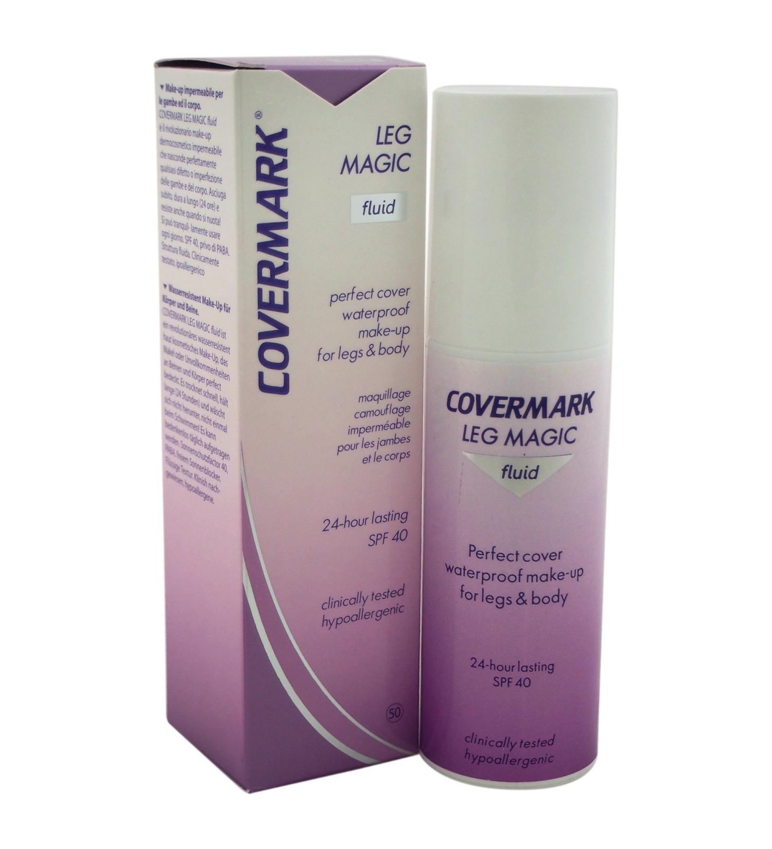 Covermark Women's 50 Leg Magic SPF 40 Waterproof Leg and Body Fluid Make-Up 2.54 Ounce