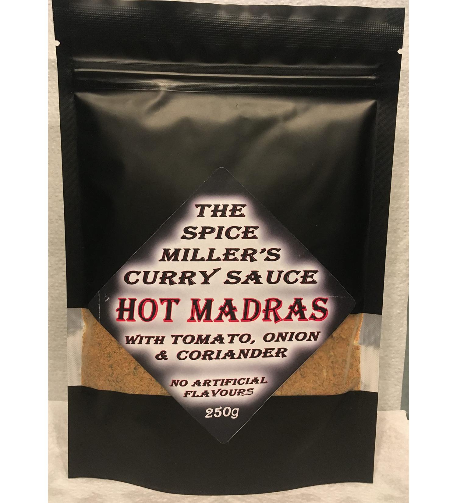 The Spice Miller's Curry Hot Madras with Tomato Onion & Coriander (Hot Madras)