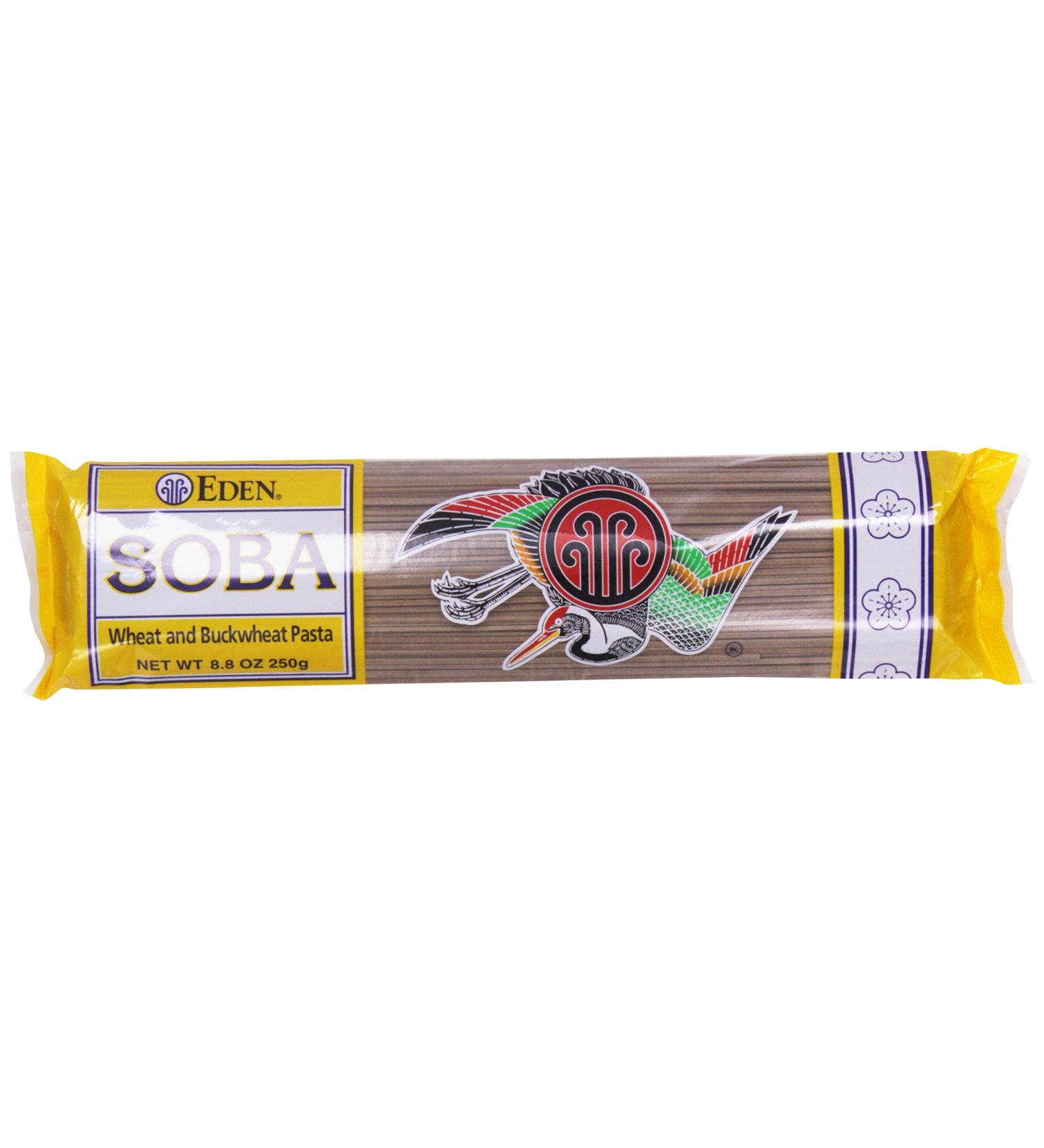 Eden Organic Soba Noodles - 8.8 oz (40% Buckwheat) - Traditional Japanese Cuisine - Buy Online on GoSupps.com