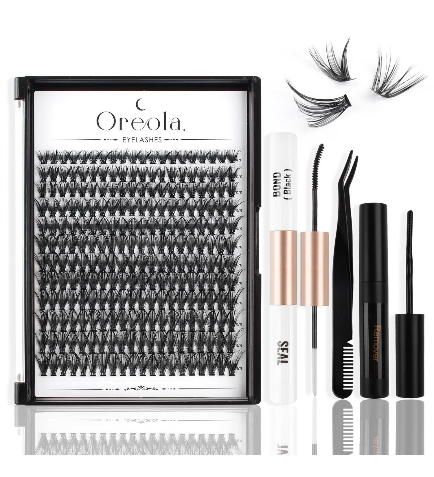 Oreola D Curl Single Eyelashes Set 9-16mm 240pcs Bond & Sea Perfect for International Shipping - Buy Online on GoSupps.com