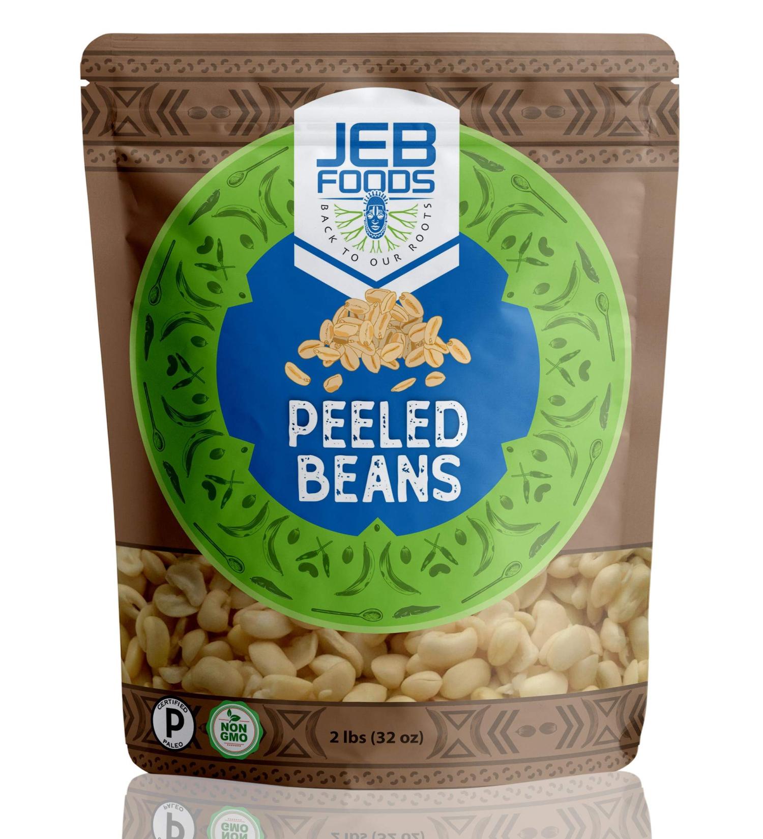 Peeled Beans 4lbs - Nigerian Akara & Moi Moi Staple - Gluten-Free, Non-GMO, High Protein, Nutrient-Packed - Vegan & Kosher - 100% Natural and Nut-Free - Buy Online on GoSupps.com