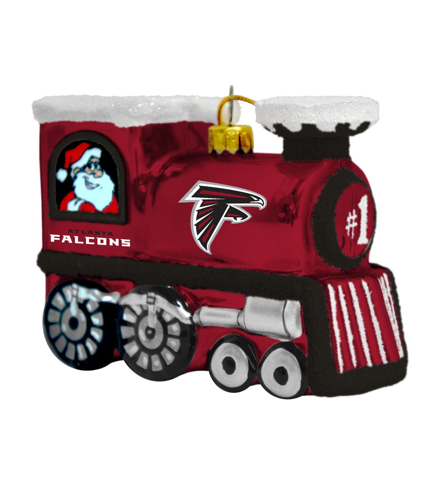 Topperscot NFL blown glass ornament Atlanta Falcons