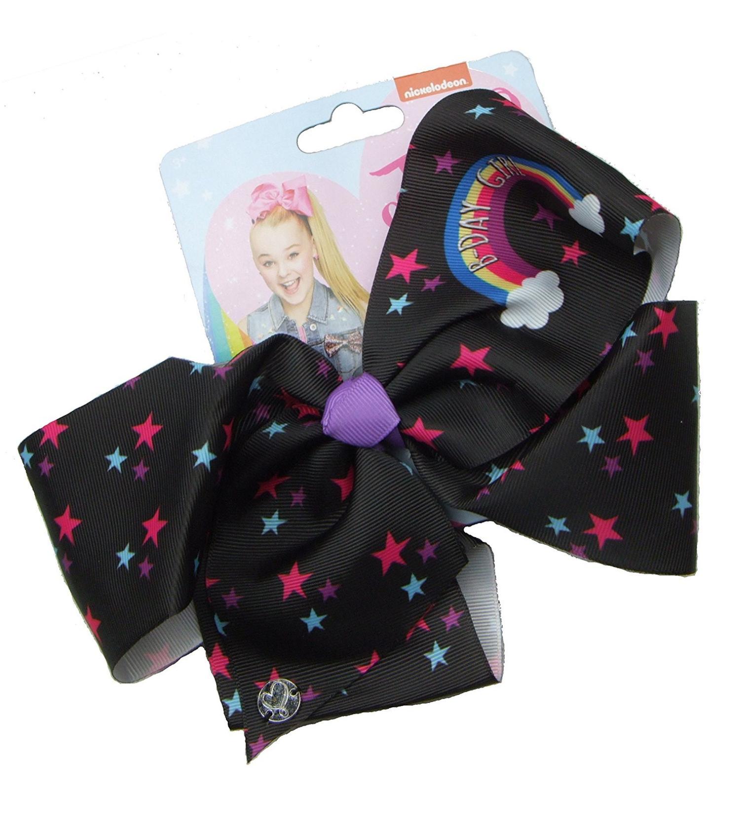 Jojo Siwa Signature Black Birthday Girl JoJo Bow Happy Birthday Bow