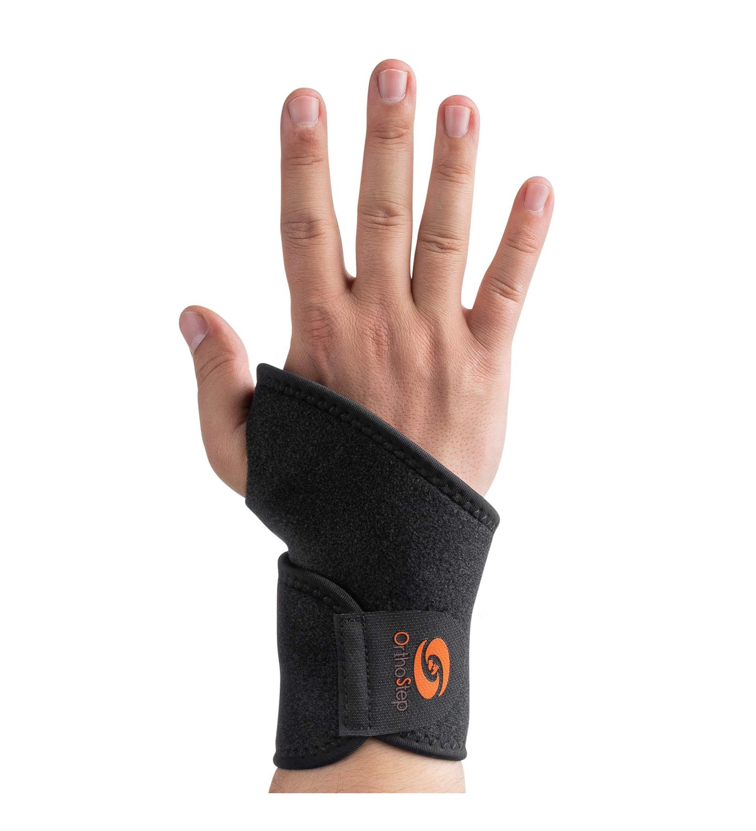 Buy Black Supportive Adjustable Breathable Wrist Brace - Best Comfort & Support for All Activities | International Shipping Available - Buy Online on GoSupps.com