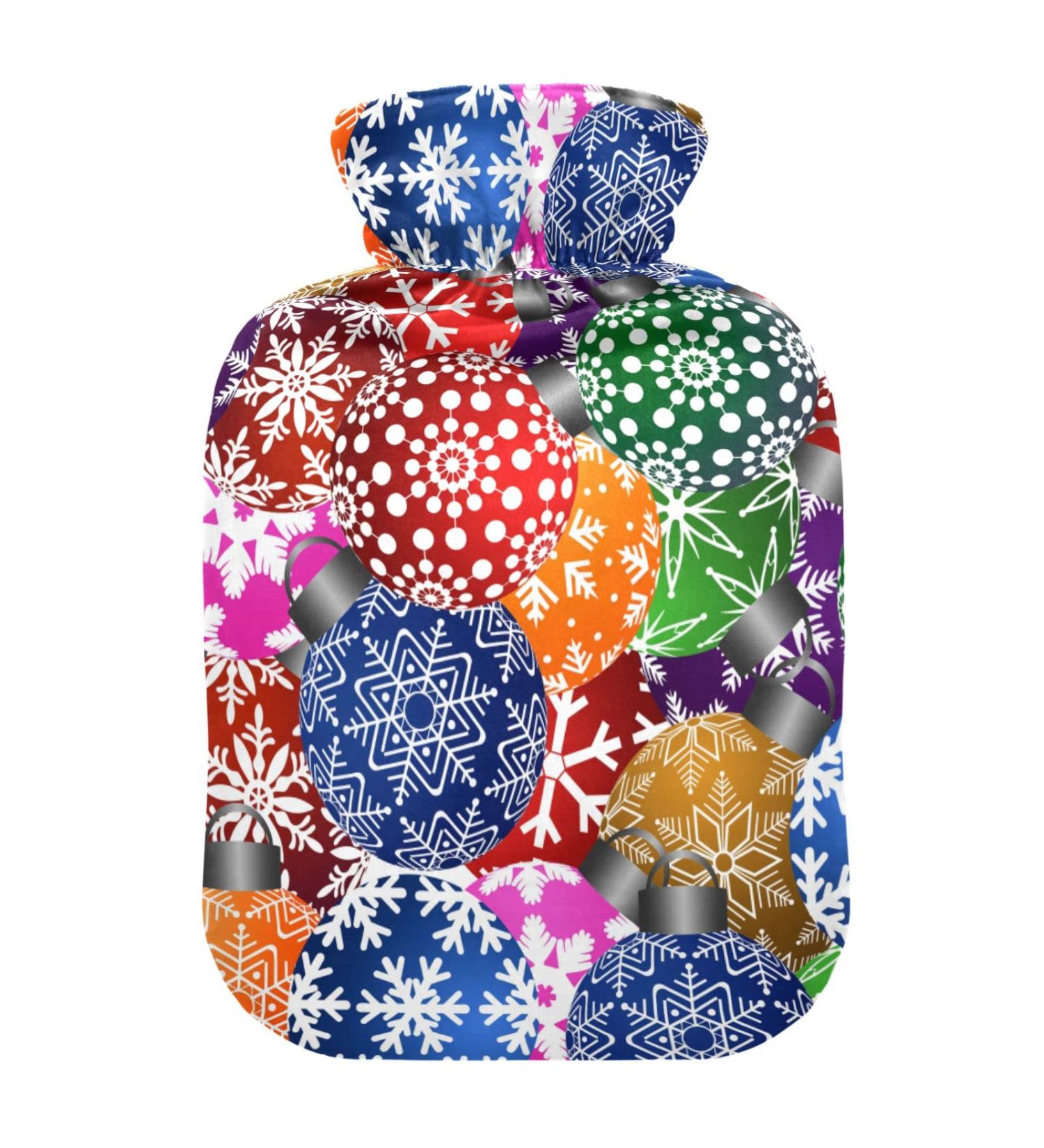 Christmas Balls Heat Bottle - 2L Water Bag for Pain Relief & Adult Warmth | International Shipping - Buy Online on GoSupps.com
