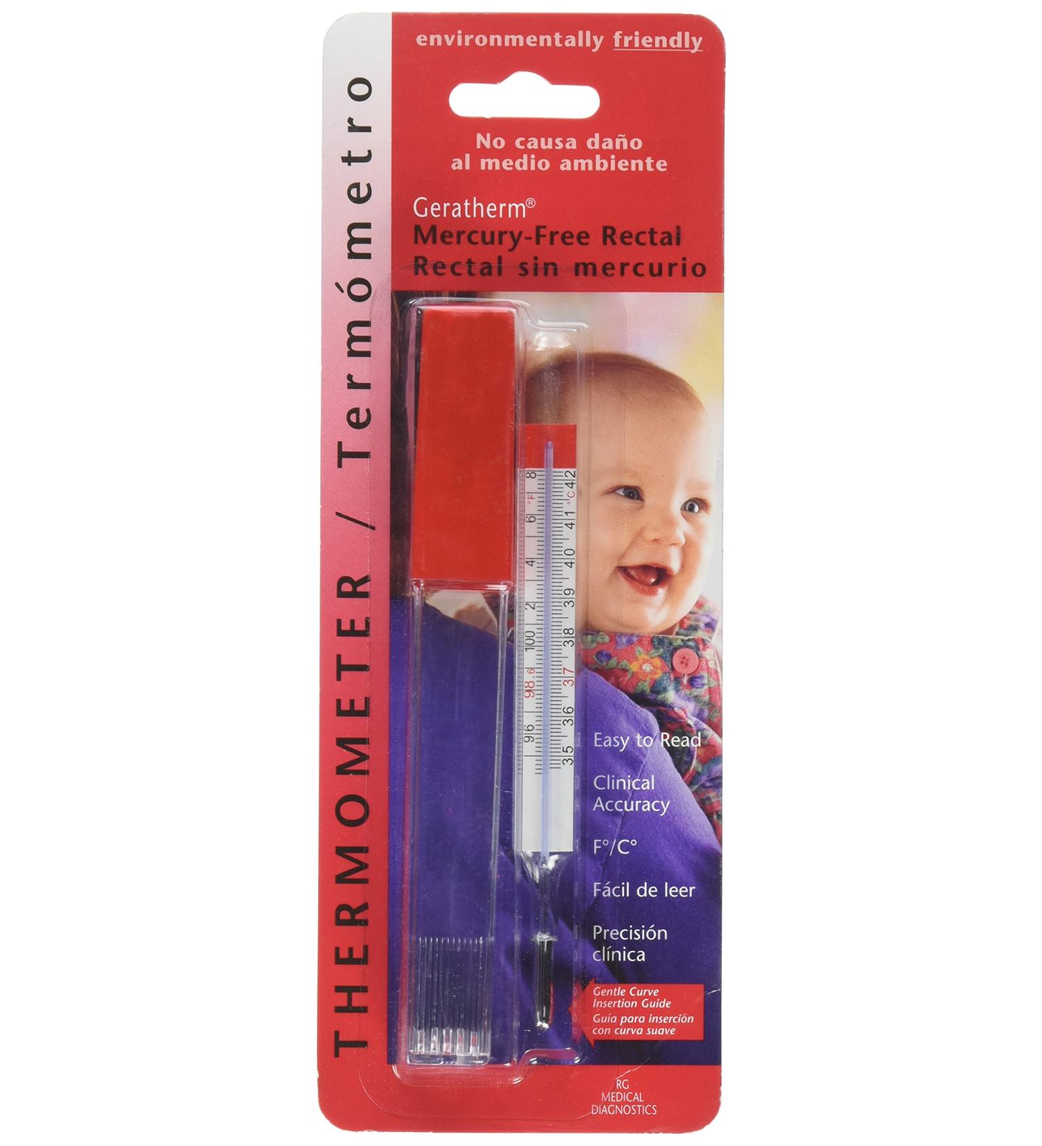 Geratherm Mercury Free Rectal Thermometer - Accurate Temperature Measurement - Buy Online on GoSupps.com