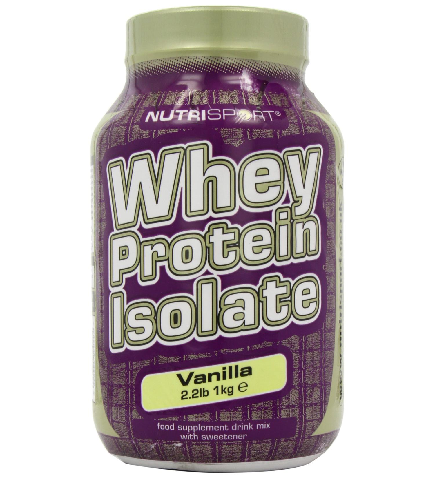 Whey Protein Isolate 1kg Tub - Premium Vanilla Flavor | High Protein Low Carb International Shipping - Buy Online on GoSupps.com