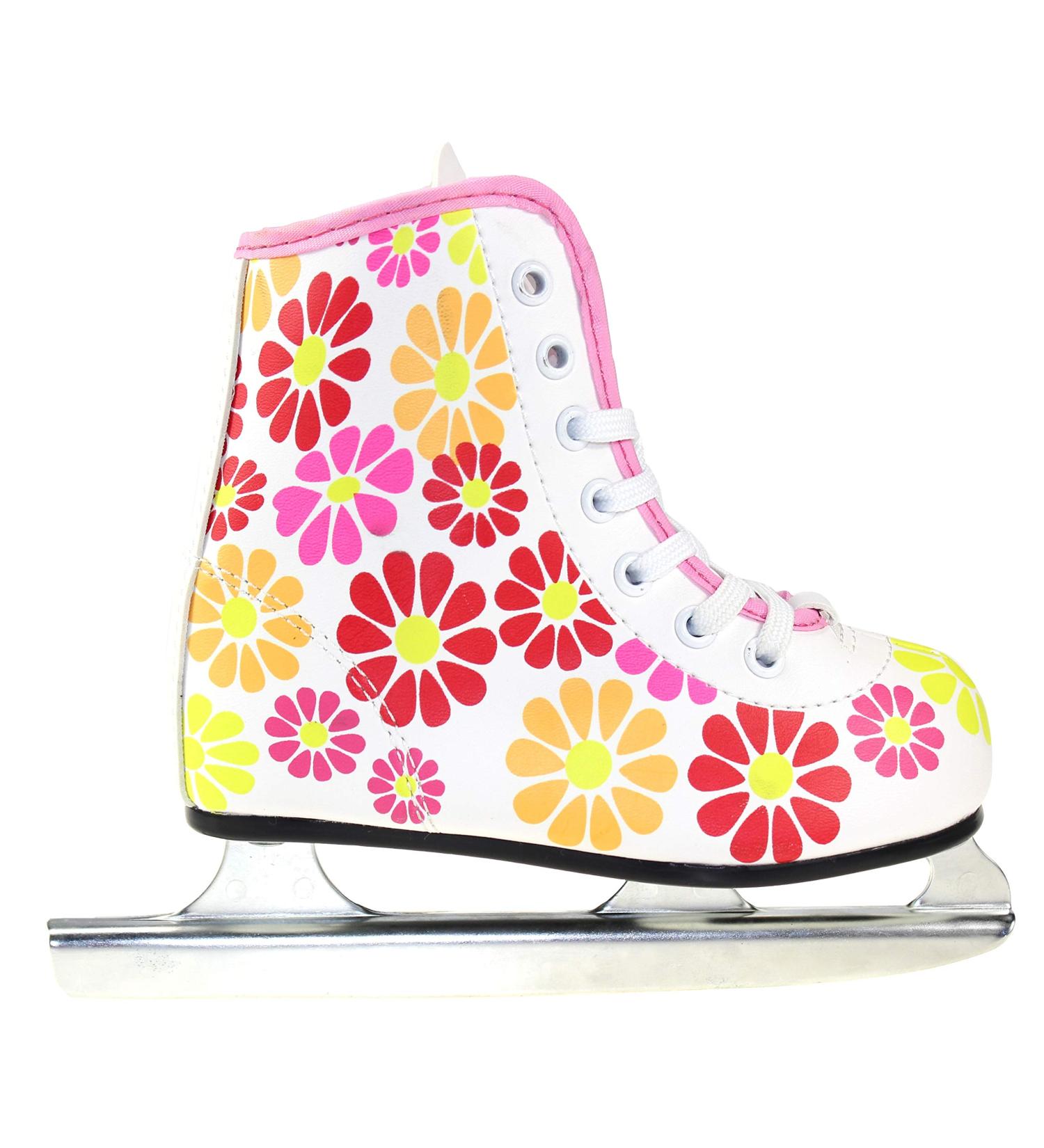 American Athletic Shoe Girls Ice Skates - White, Size 8 - Buy Online on GoSupps.com