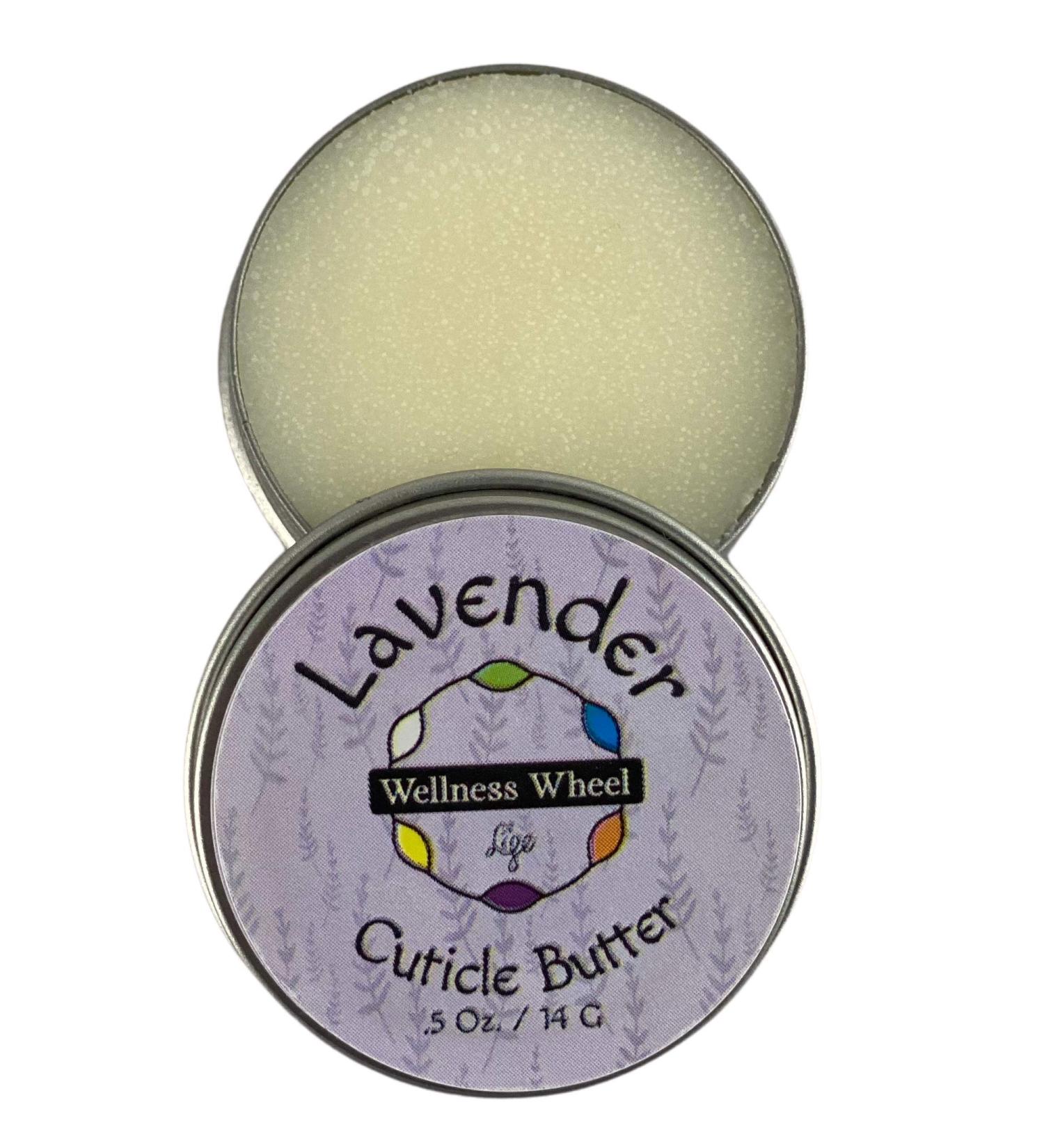 Organic Lavender Cuticle Butter Cream for Nourished Nails | Wellness Wheel Life - Buy Online on GoSupps.com