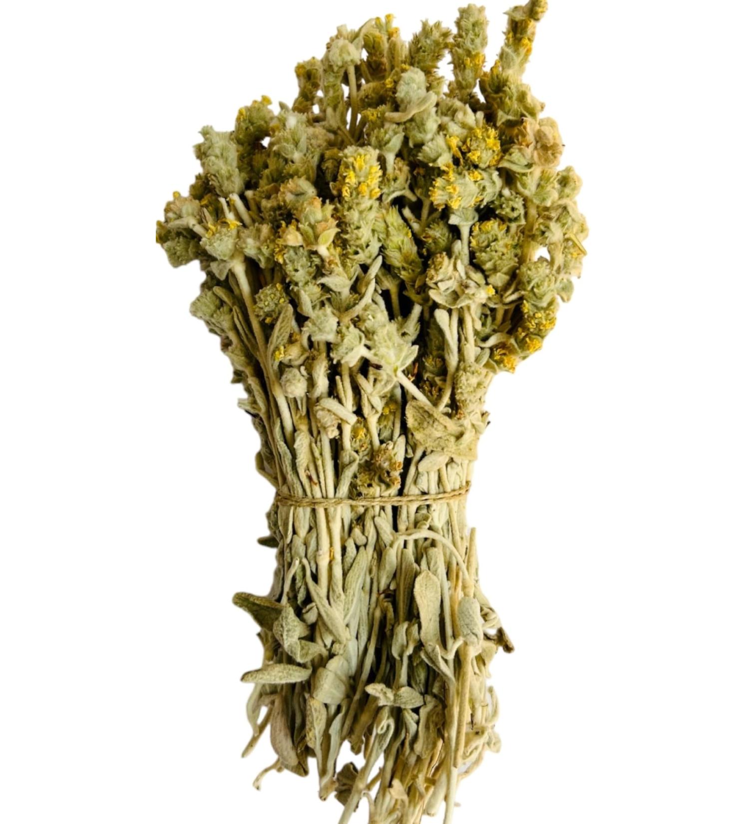  AgoraMarket Greek Mountain Tea Malotira Sideritis Syriaca 220g - 1.95kg Premium Quality (460 grams) - Buy Online on GoSupps.com