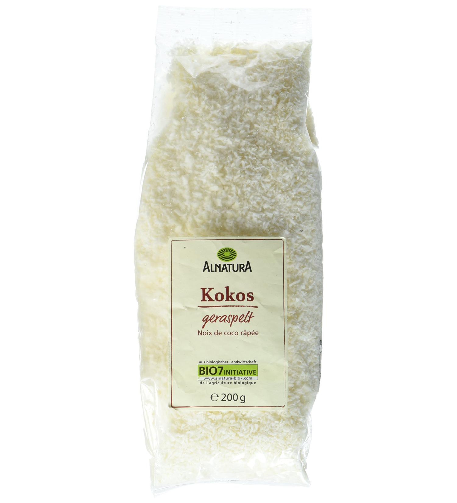 Buy Alnatura Organic Grated Coconut 200g - Premium Quality for Baking & Cooking | International Shipping - Buy Online on GoSupps.com