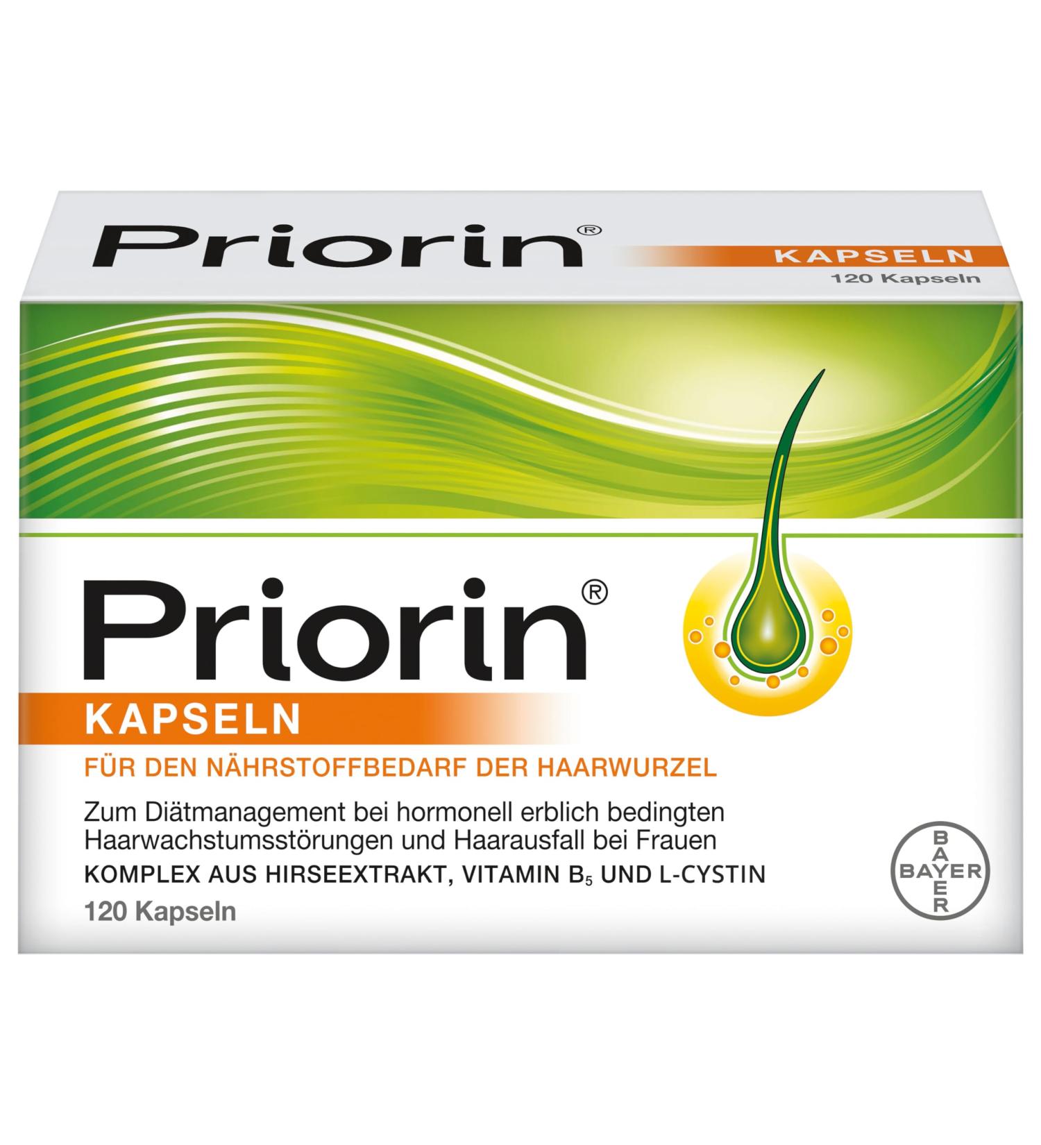 Prioress Hair Capsules for Hormonal Hair Loss & Growth Disorders - 120 Nutrient-Packed Capsules - International Shipping Available - Buy Online on GoSupps.com