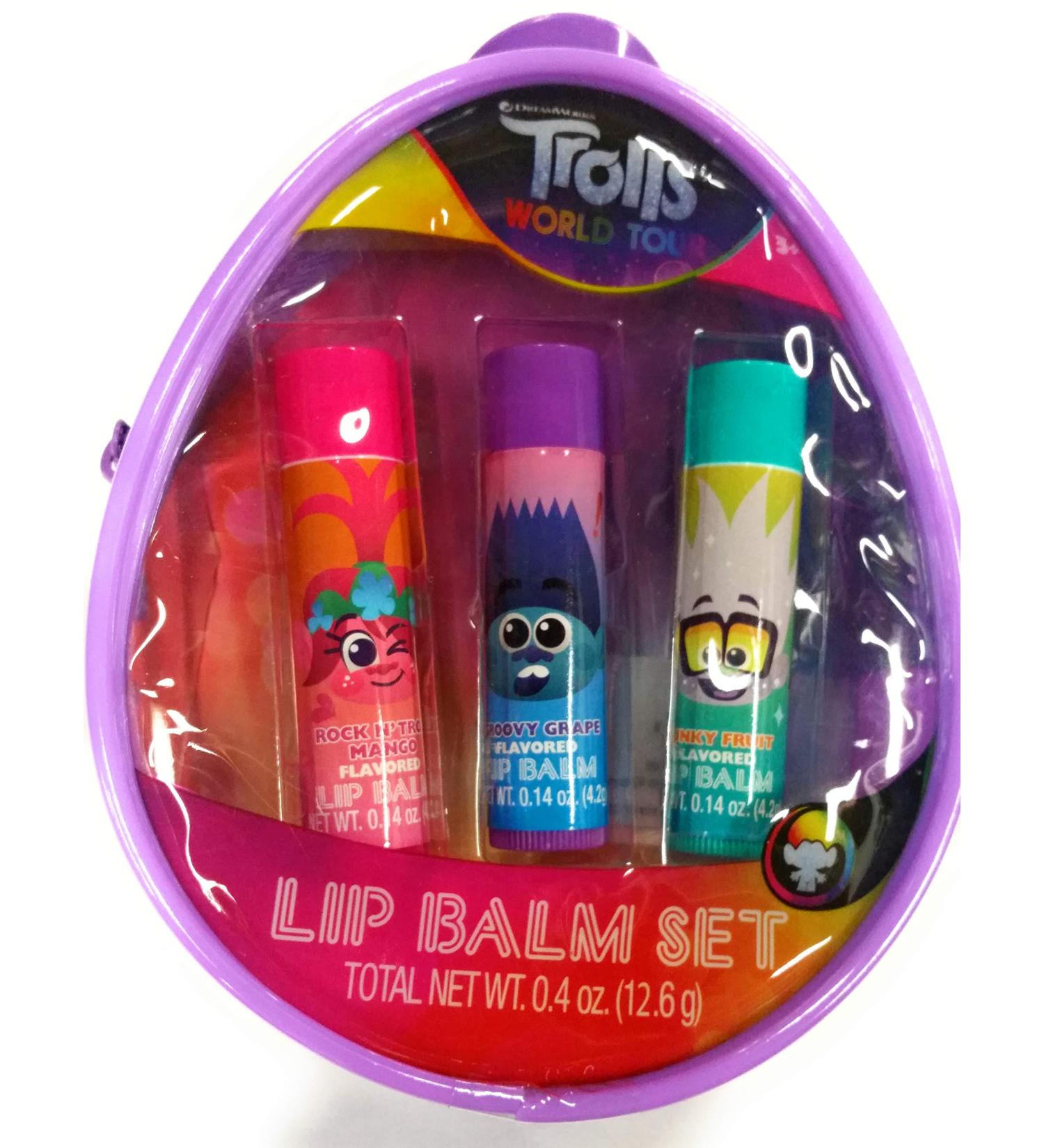 Trolls World Tour Lip Balm Set