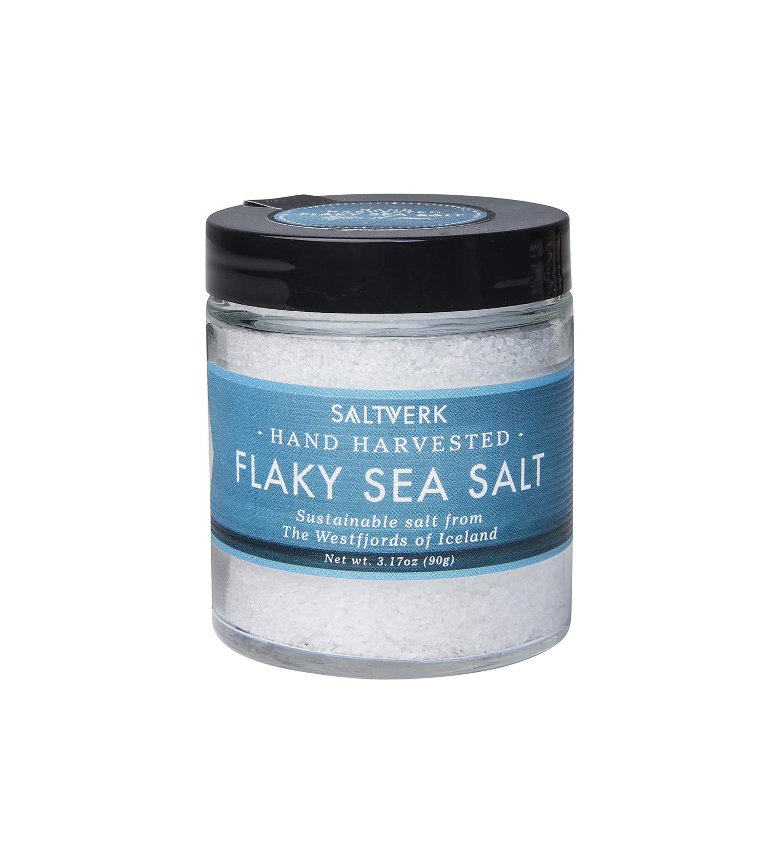 Saltverk Flaky Sea Salt - Handcrafted Gourmet Salt Flakes from Iceland (3.17 oz) - Buy Online on GoSupps.com
