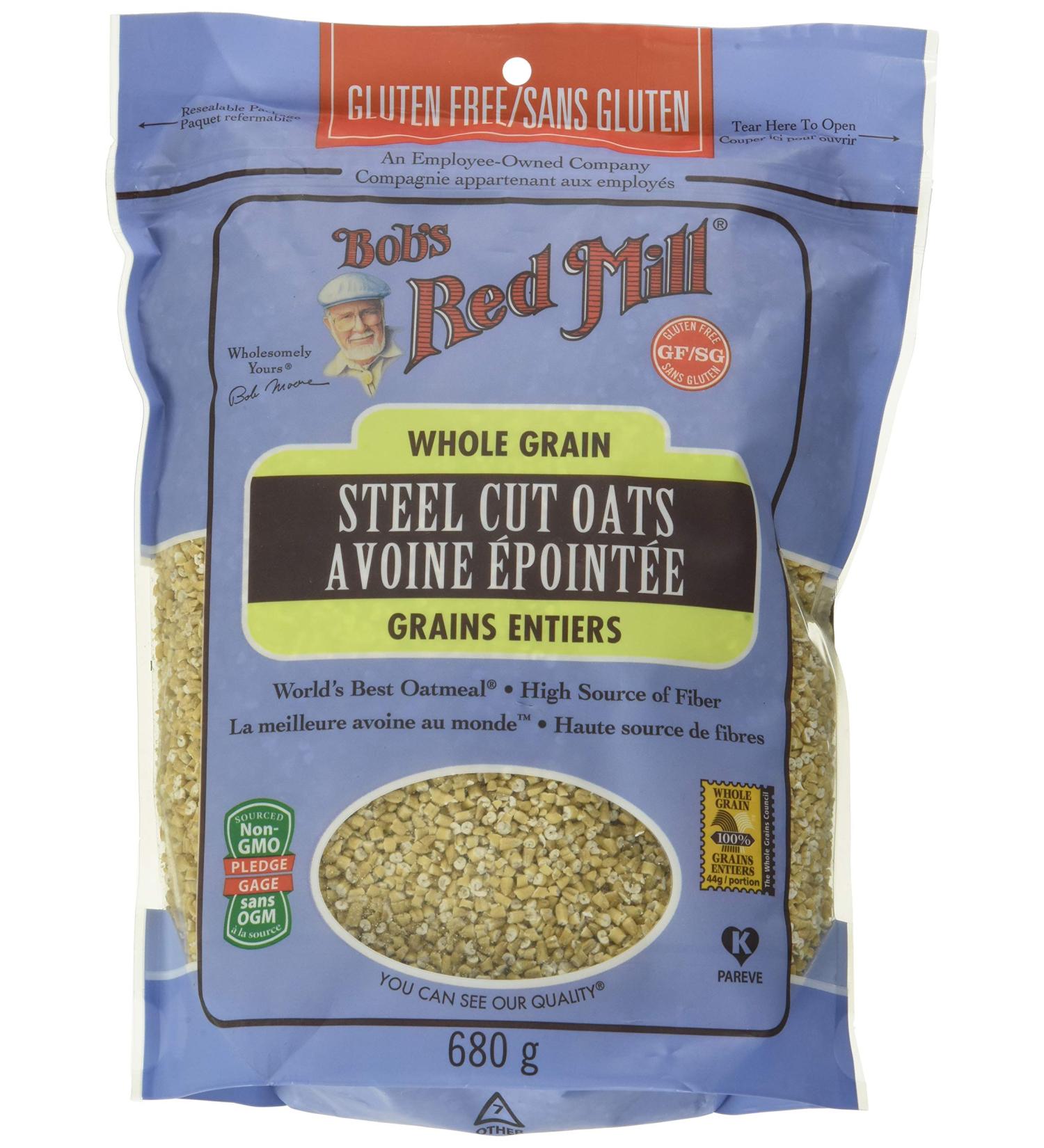 Bob's Red Mill Steel Cut Oats Gluten Free 680 Grams - Buy Online on GoSupps.com