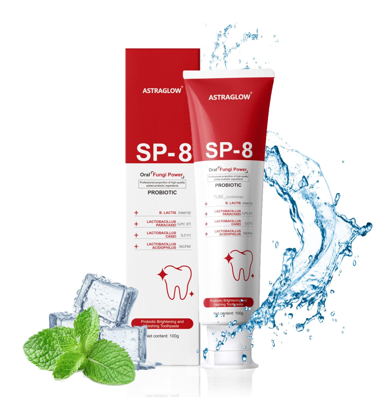 Buy Super Probiotic SP-8 Whitening Toothpaste | Deep Cleansing & Fresh Breath | International Shipping Available - Buy Online on GoSupps.com