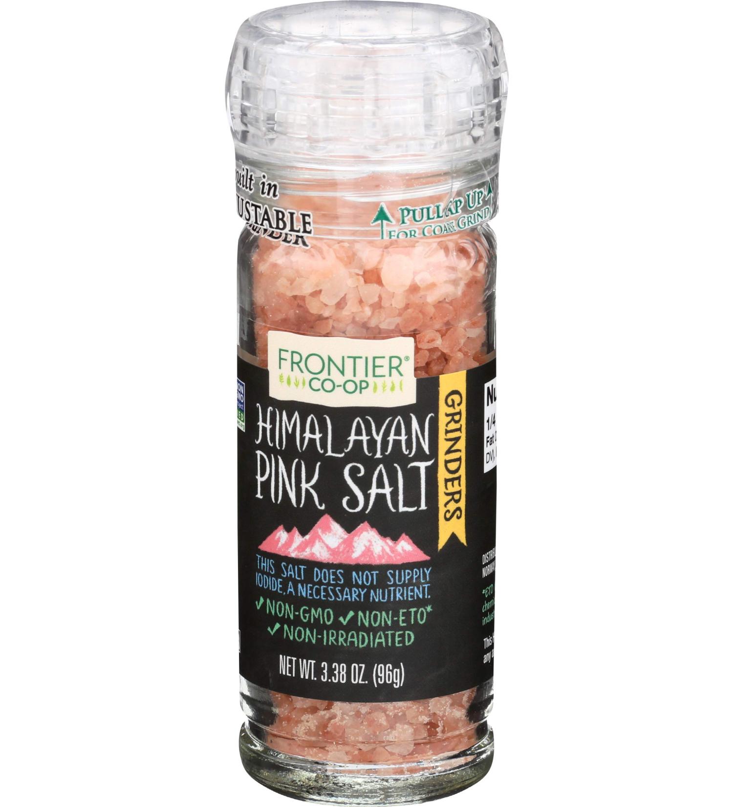 Himalayan Pink Salt Grinder - 3.38 oz | Frontier Seasoning - Buy Online on GoSupps.com