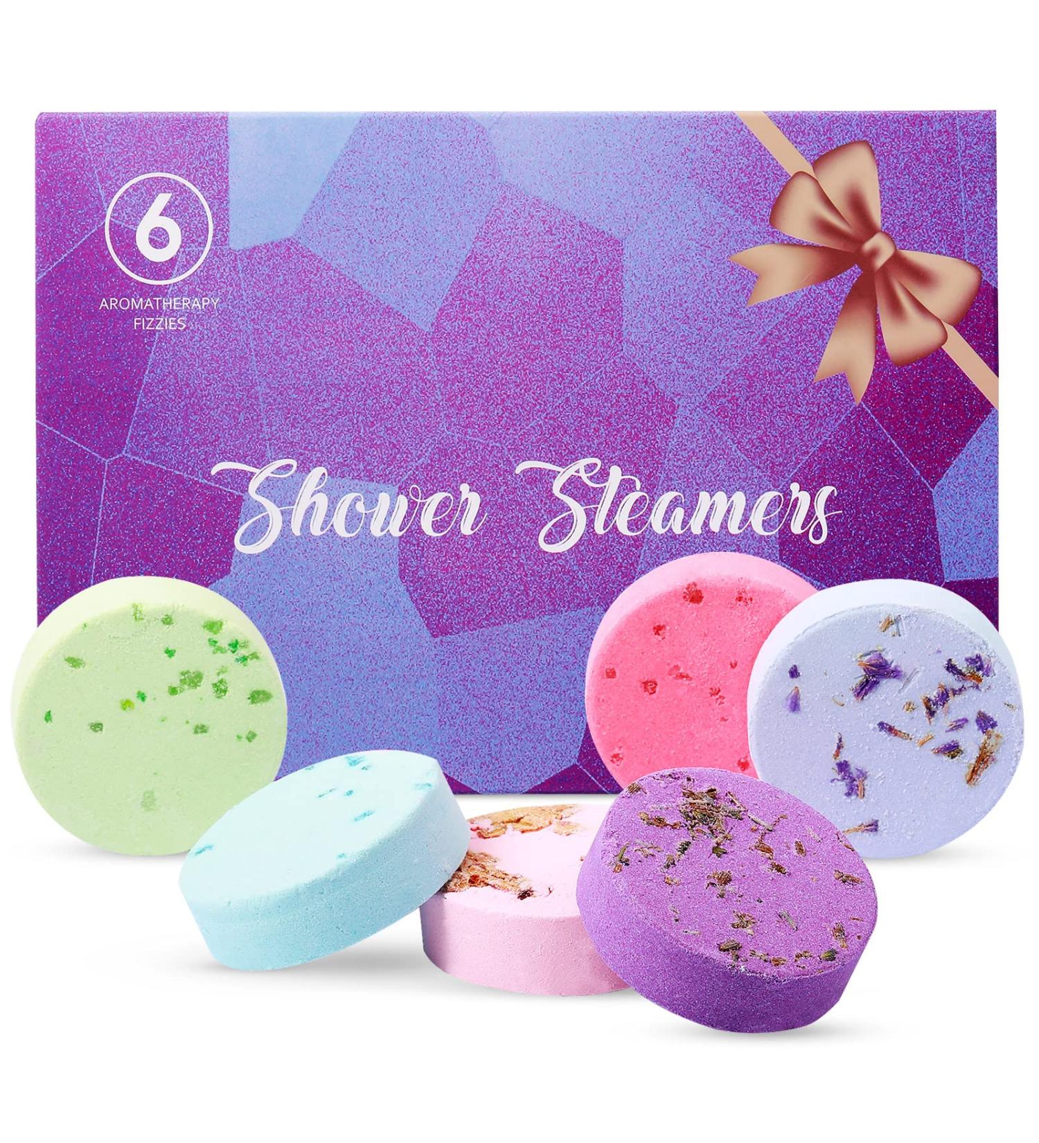 Tallew Lavender Shower Steamers - Pack of 6 Aromatherapy Shower Bombs for Relaxation and Wellness - Gift for Men and Women - Buy Online on GoSupps.com