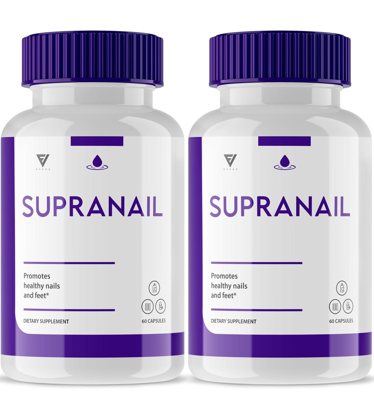 Buy SupraNail Probiotic Capsules (2 Pack) - Nail Health & Foot Fungus Support Supplement for Men & Women - Advanced Formula (120 Capsules) Shipping Worldwide - Buy Online on GoSupps.com