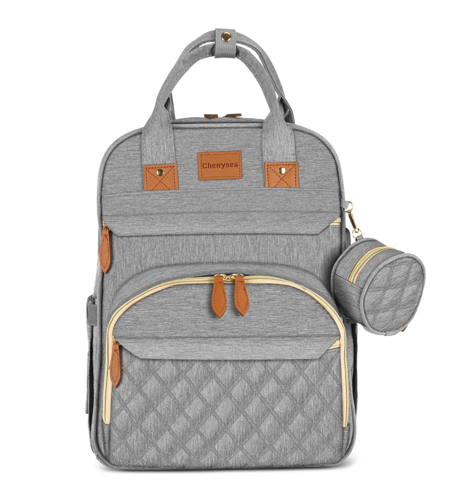 Girl diaper backpack top