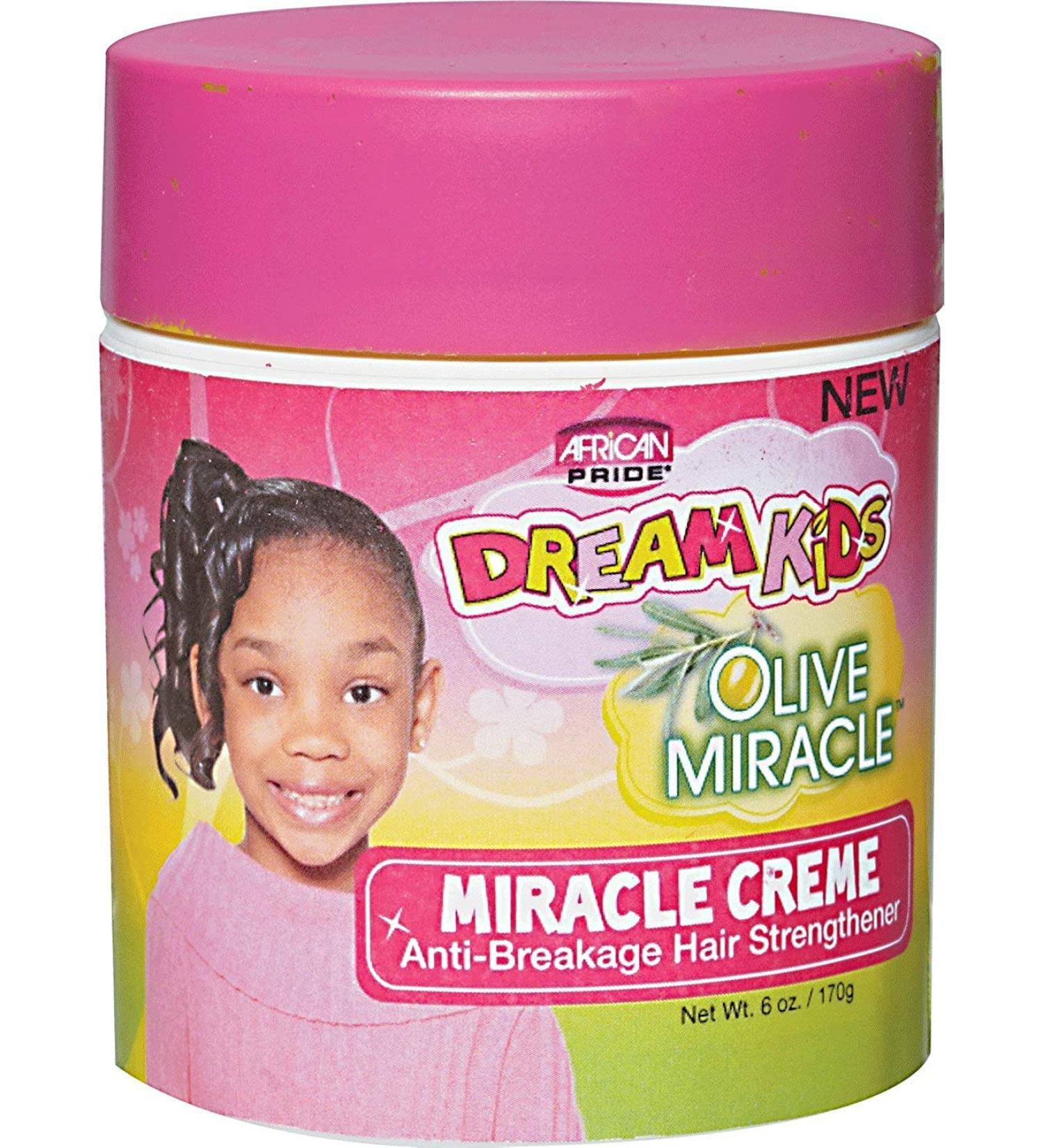 African Pride Dream Kids Olive Miracle Anti-Breakage Hair Strengthener - 6 Oz - Buy Online on GoSupps.com