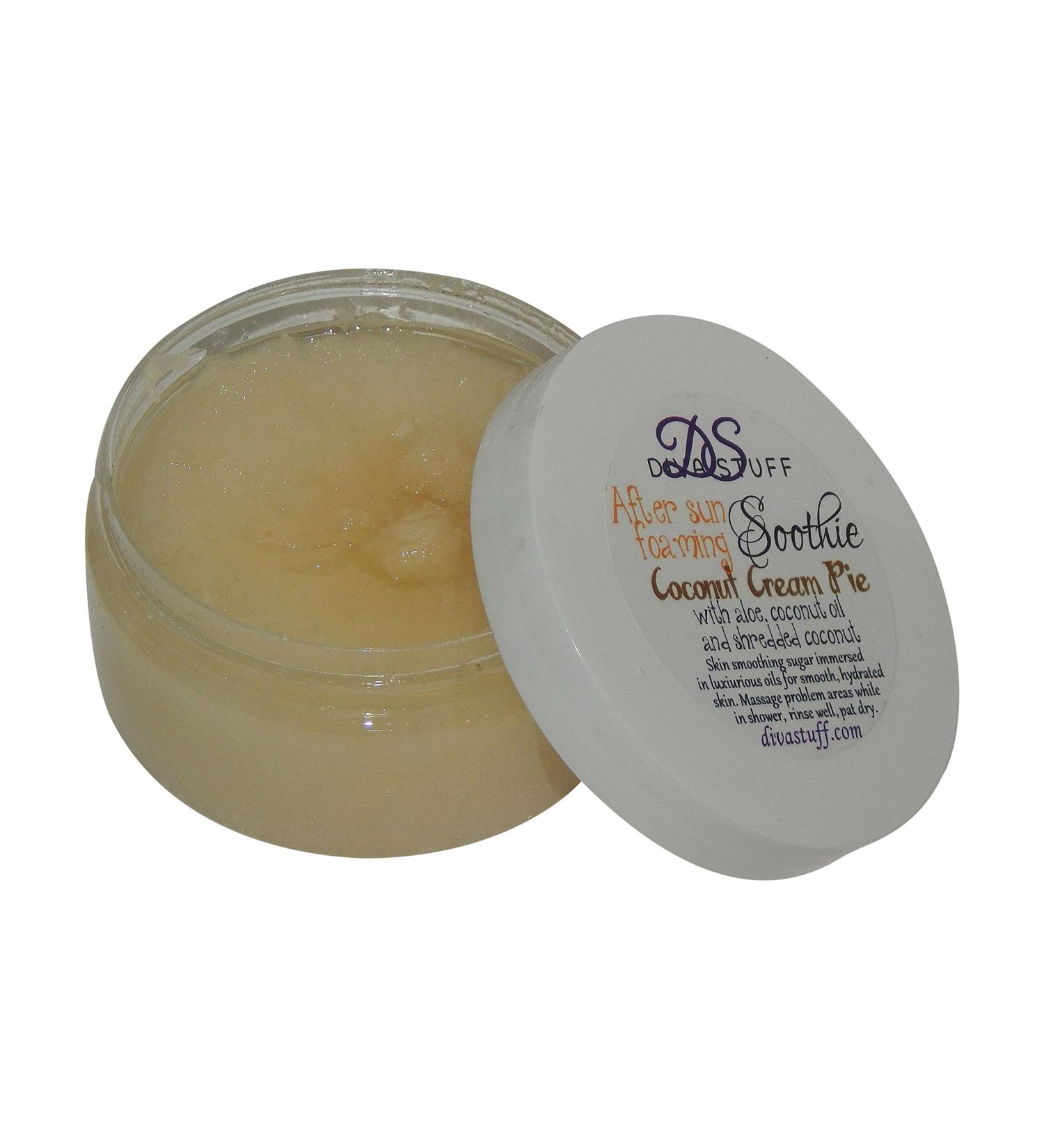 Coconut Cream Pie After Sun Foaming Sugar Scrub By Diva Stuff