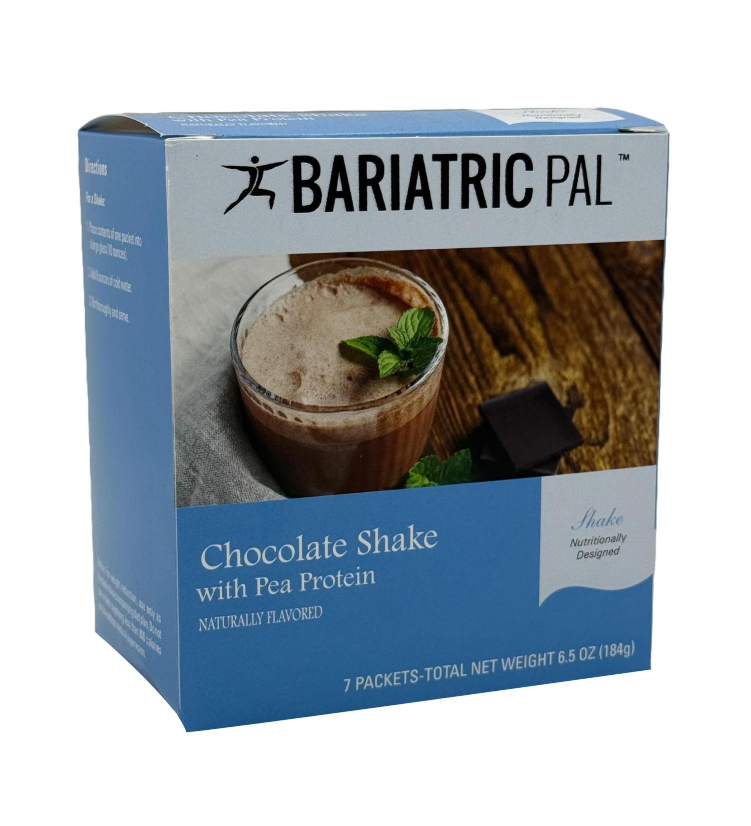 BariatricPal 15g Pea Protein Dairy-Free Shake - Chocolate (1-Pack) - Buy Online on GoSupps.com