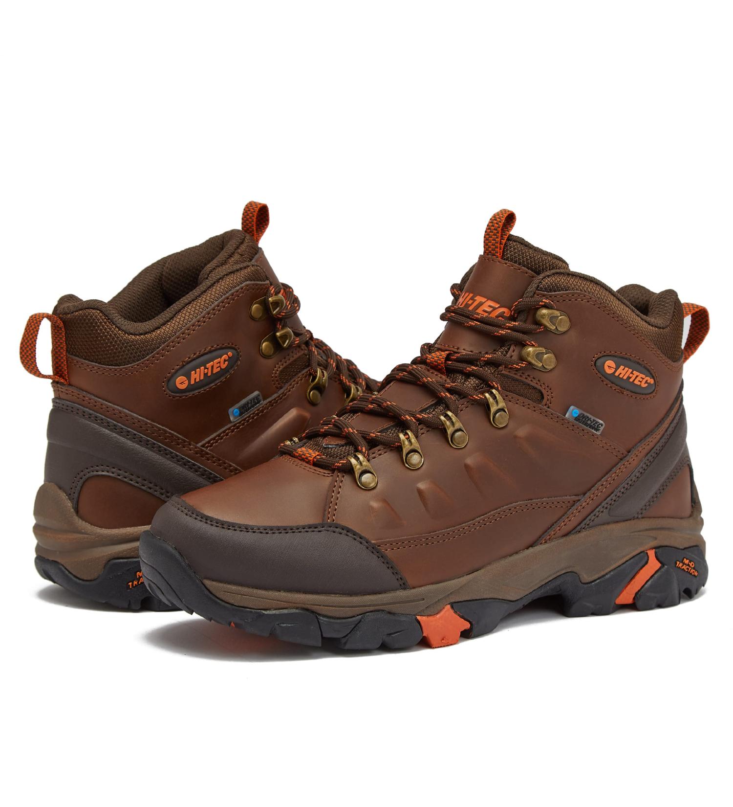 HI-TEC Acadia WP Leather Men's Hiking Boots - Waterproof & Lightweight - Buy Online on GoSupps.com