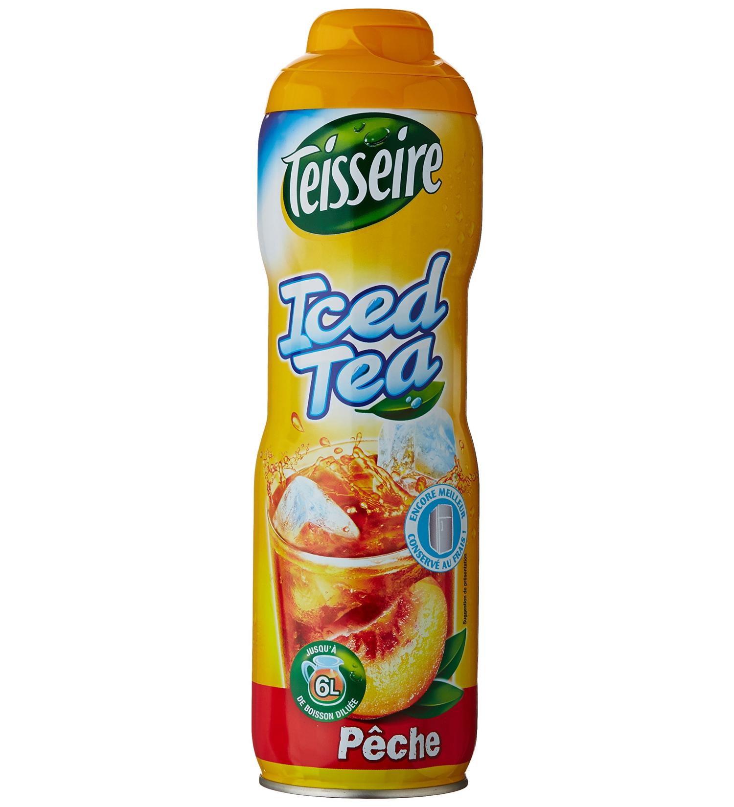 Teisseire Sirop Iced Tea P che 600ml - Buy Online on GoSupps.com