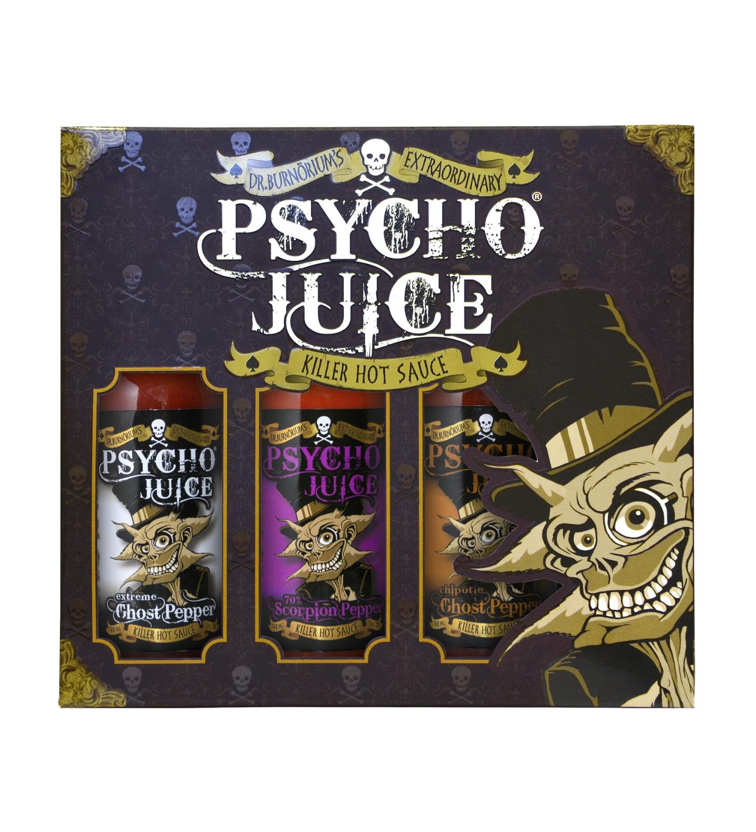 Psycho Juice Gift Box Extreme Collection 6 - Buy Online on GoSupps.com