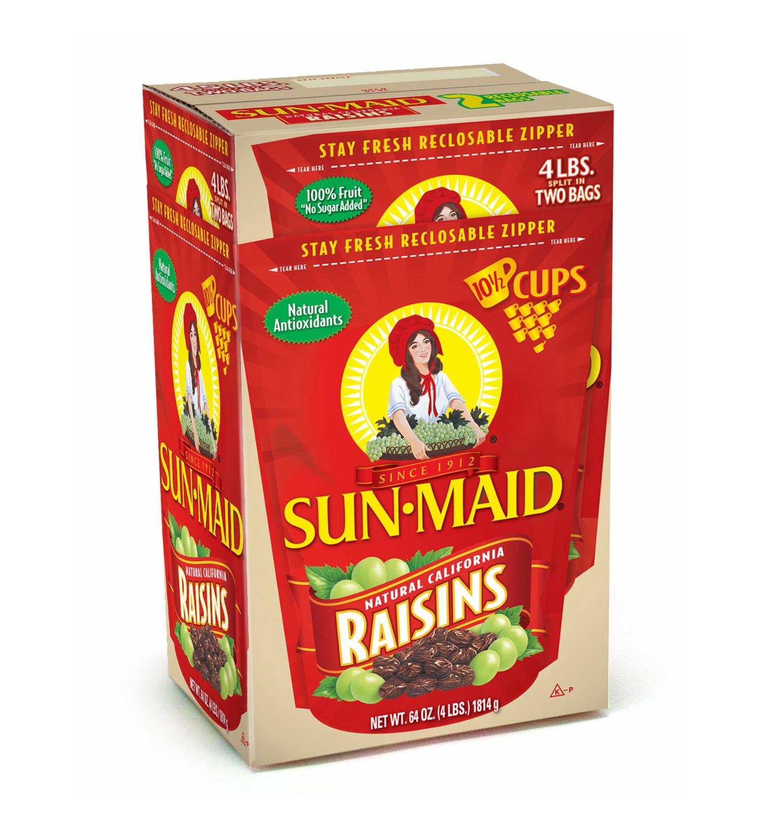 Sun-Maid California Raisins, 4 lbs.