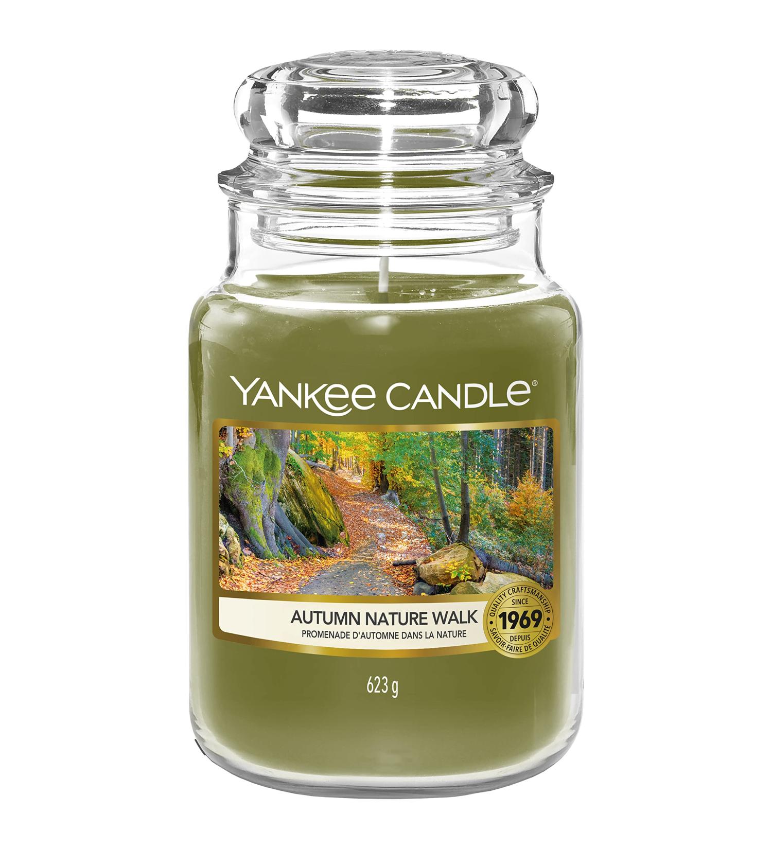 Yankee Candle Autumn Nature Walk Large Jar Candle - 150 Hours Burn Time - Perfect Gift for Women - Buy Online on GoSupps.com