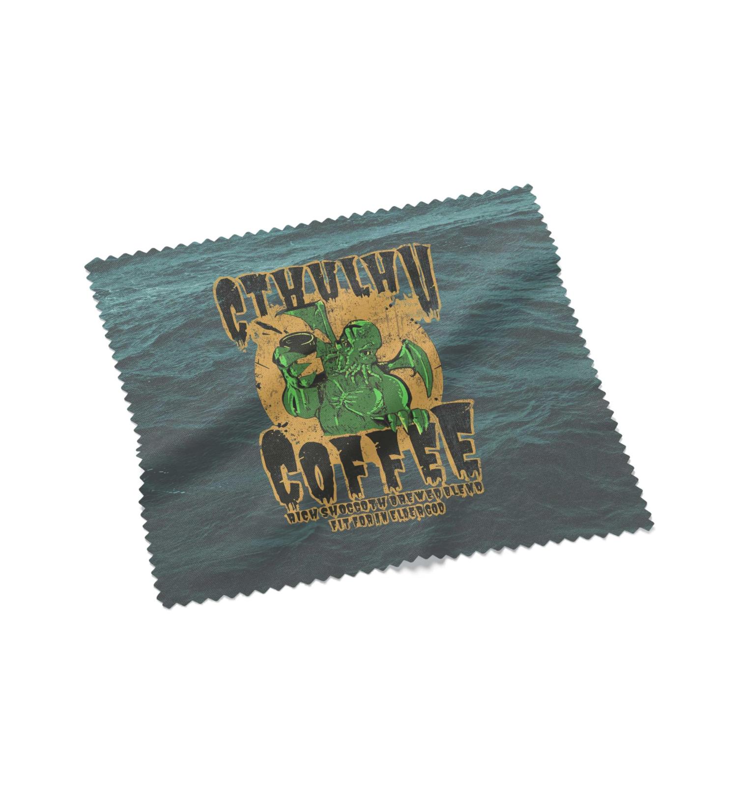 Urban Backwoods Cthulhu Coffee Microfiber Towel