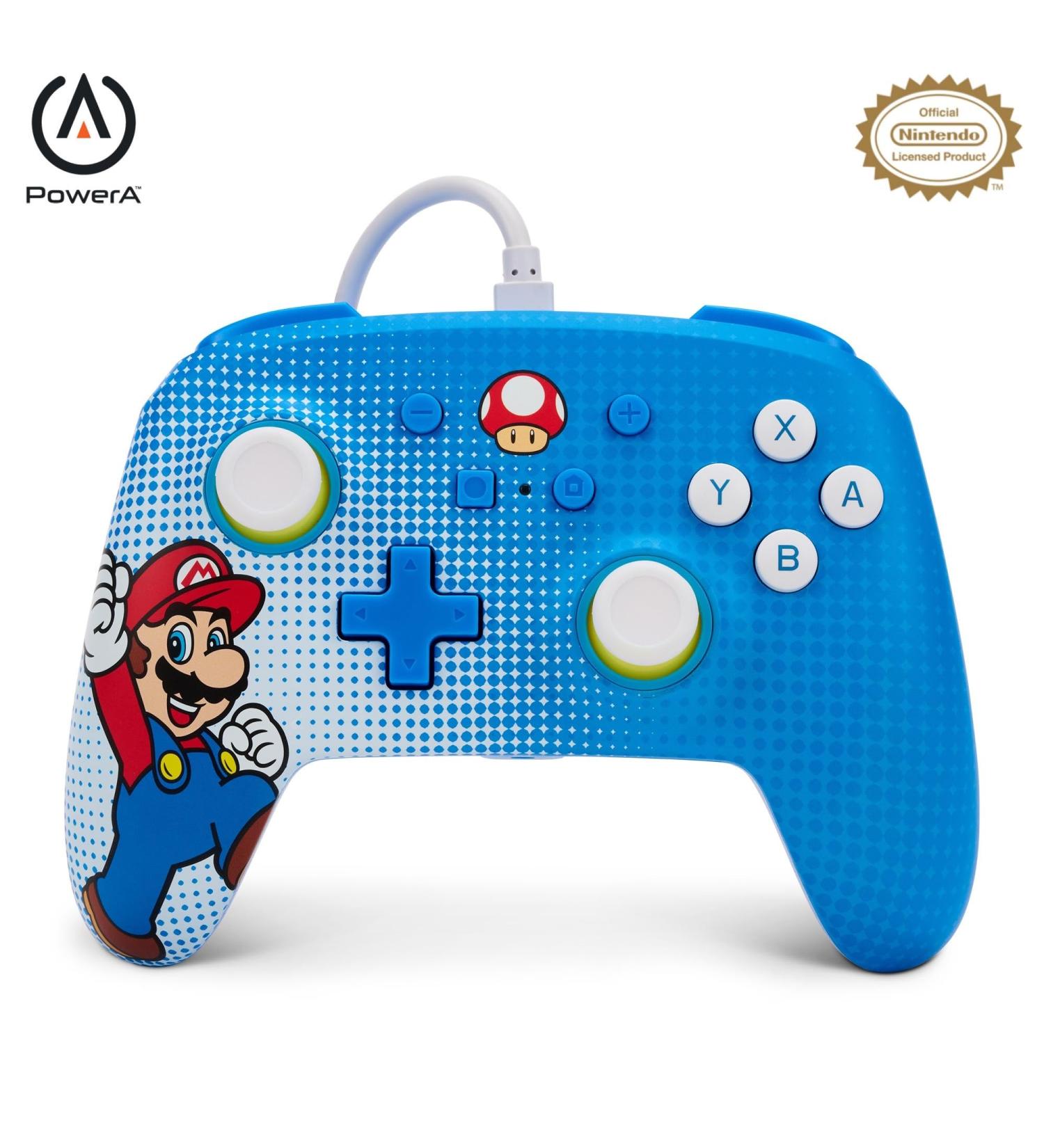 PowerA Enhanced Wired Controller for Nintendo Switch - Mario Pop Art - Buy Online on GoSupps.com